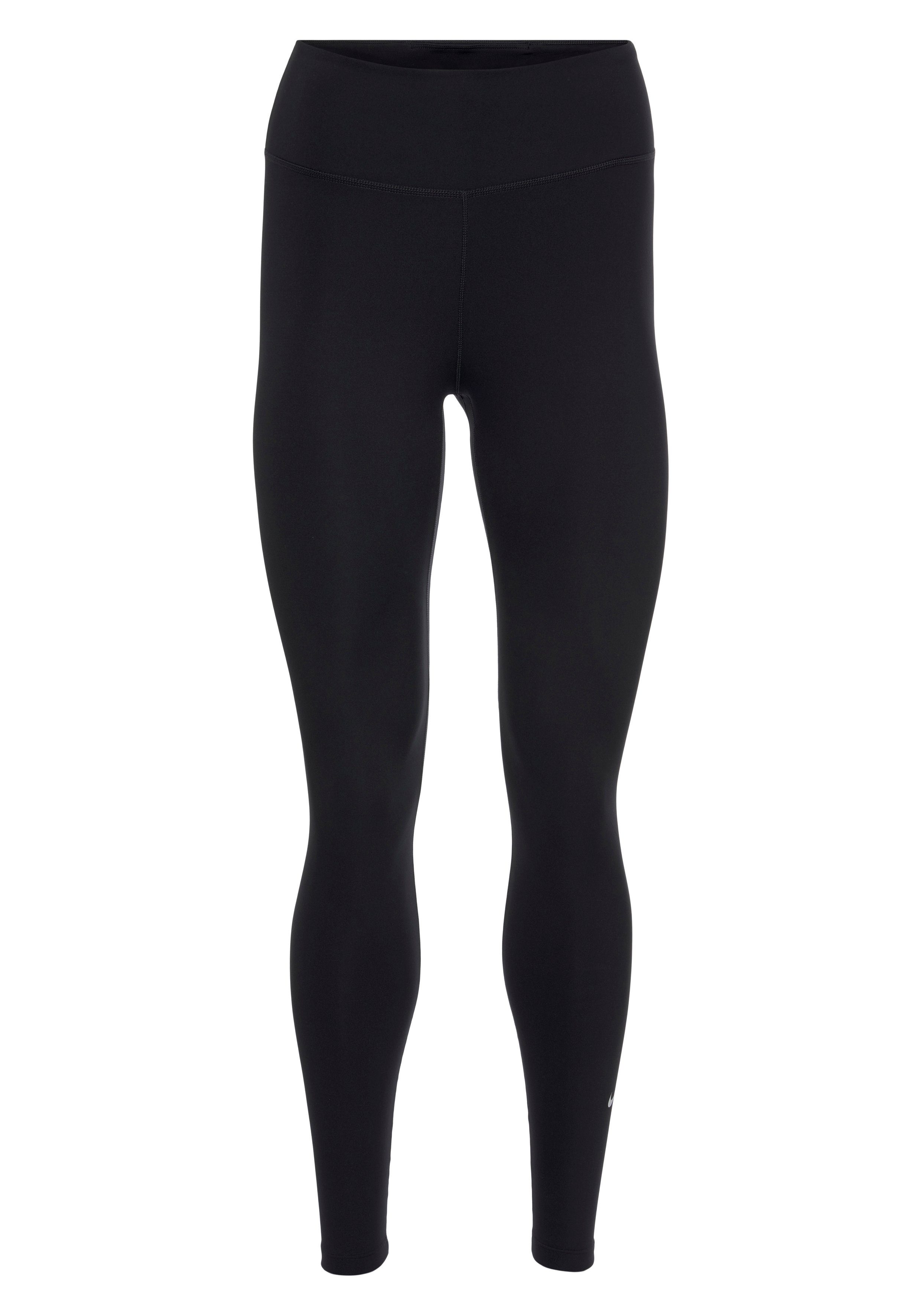 Nike Trainingstights ONE WOMEN'S schwarz MID-RISE LEGGINGS