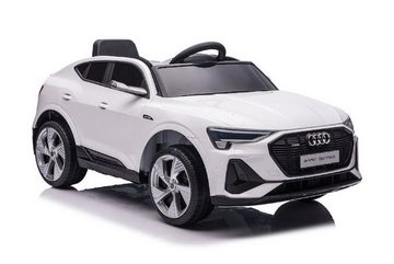 ES-Toys Elektro-Kinderauto Elektroauto Audi E-Tron, Belastbarkeit 30 kg, EVA-Reifen, Allradantrieb, Fernbedienung