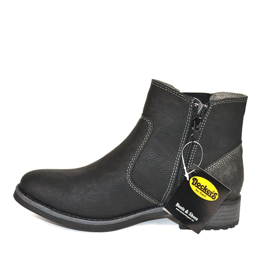 Dockers by Gerli Chelsea Boots Stiefelette Schwarz günstig online kaufen
