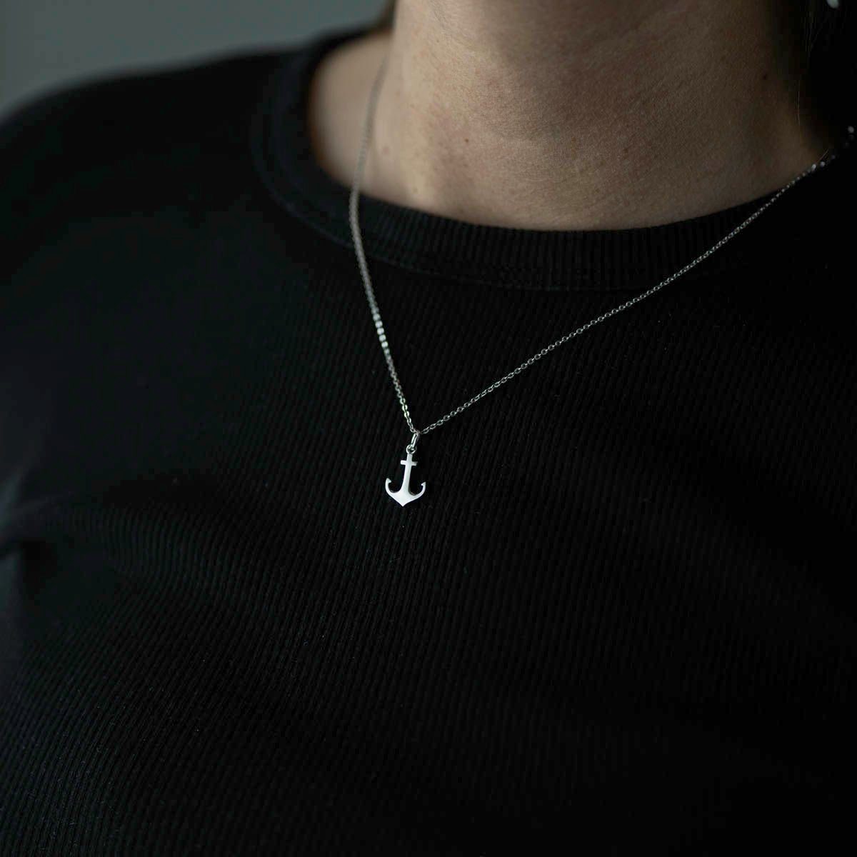 Materia Kettenanhänger Anker Anchor maritim Hochglanz günstig online kaufen