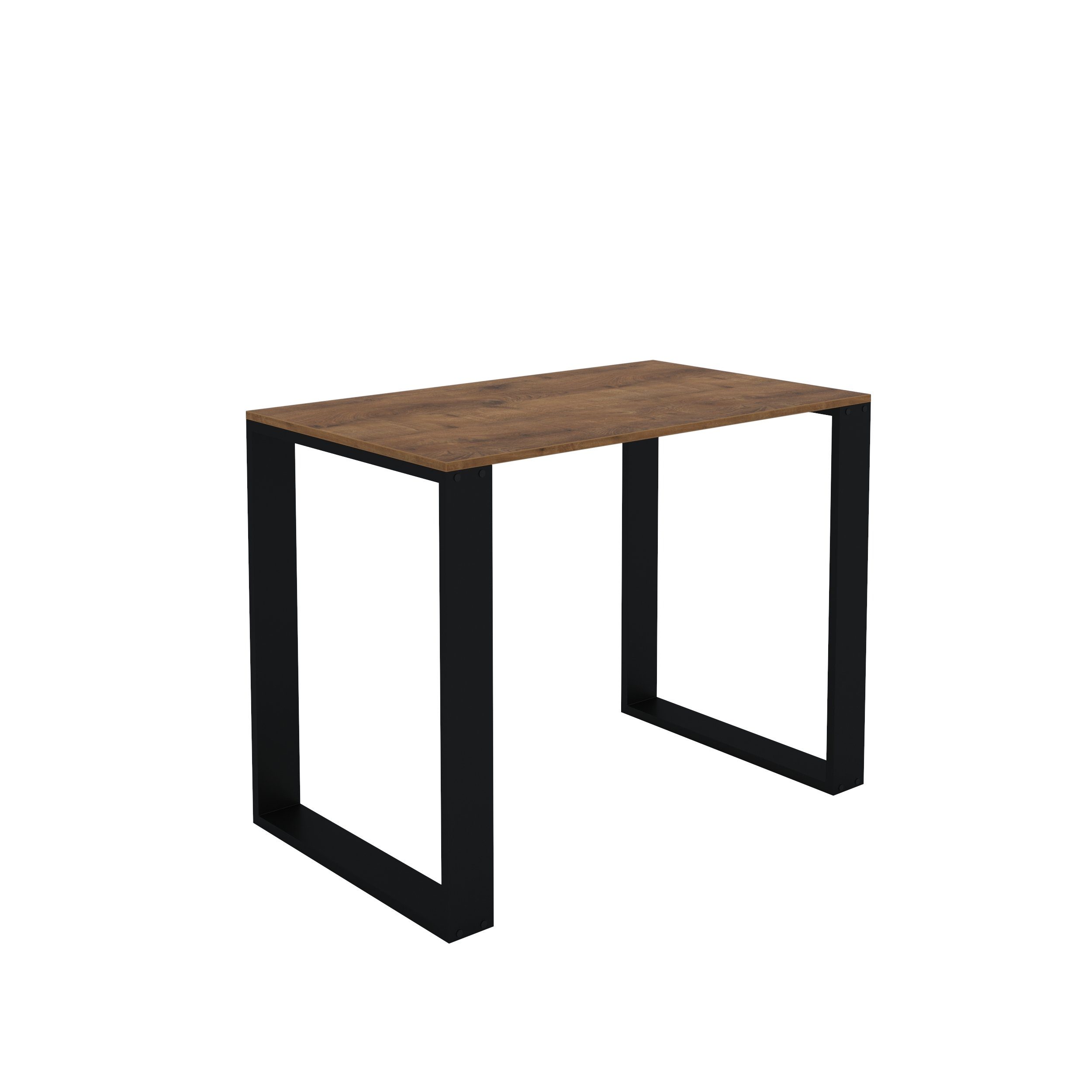 AKKE Esstisch, Esszimmertisch LOFT Schwarze Beinen Küchentisch Bürotisch 2m günstig online kaufen