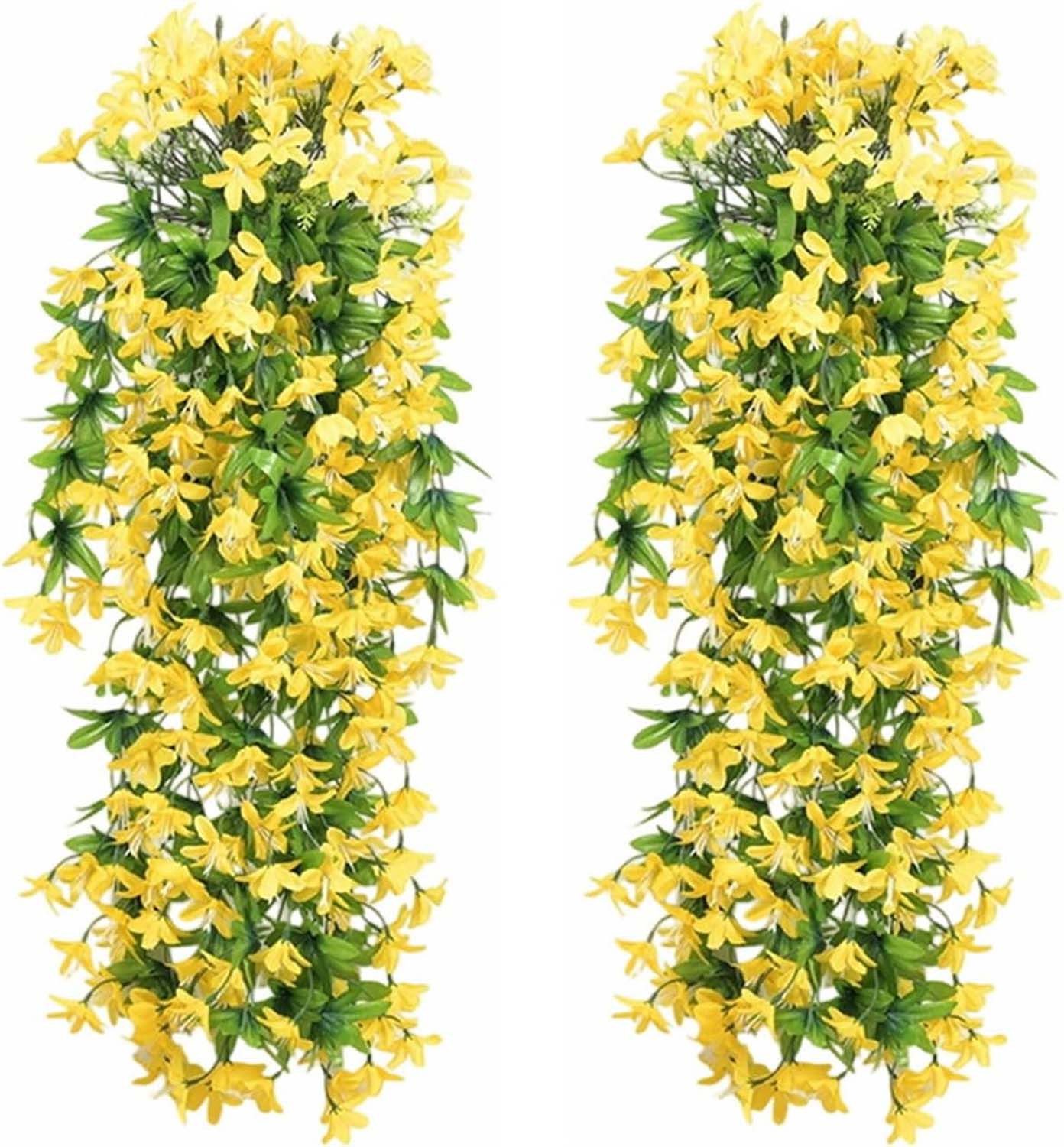 Kunstblume 2 Stück Kunstblumen Hängend Petunie günstig online kaufen