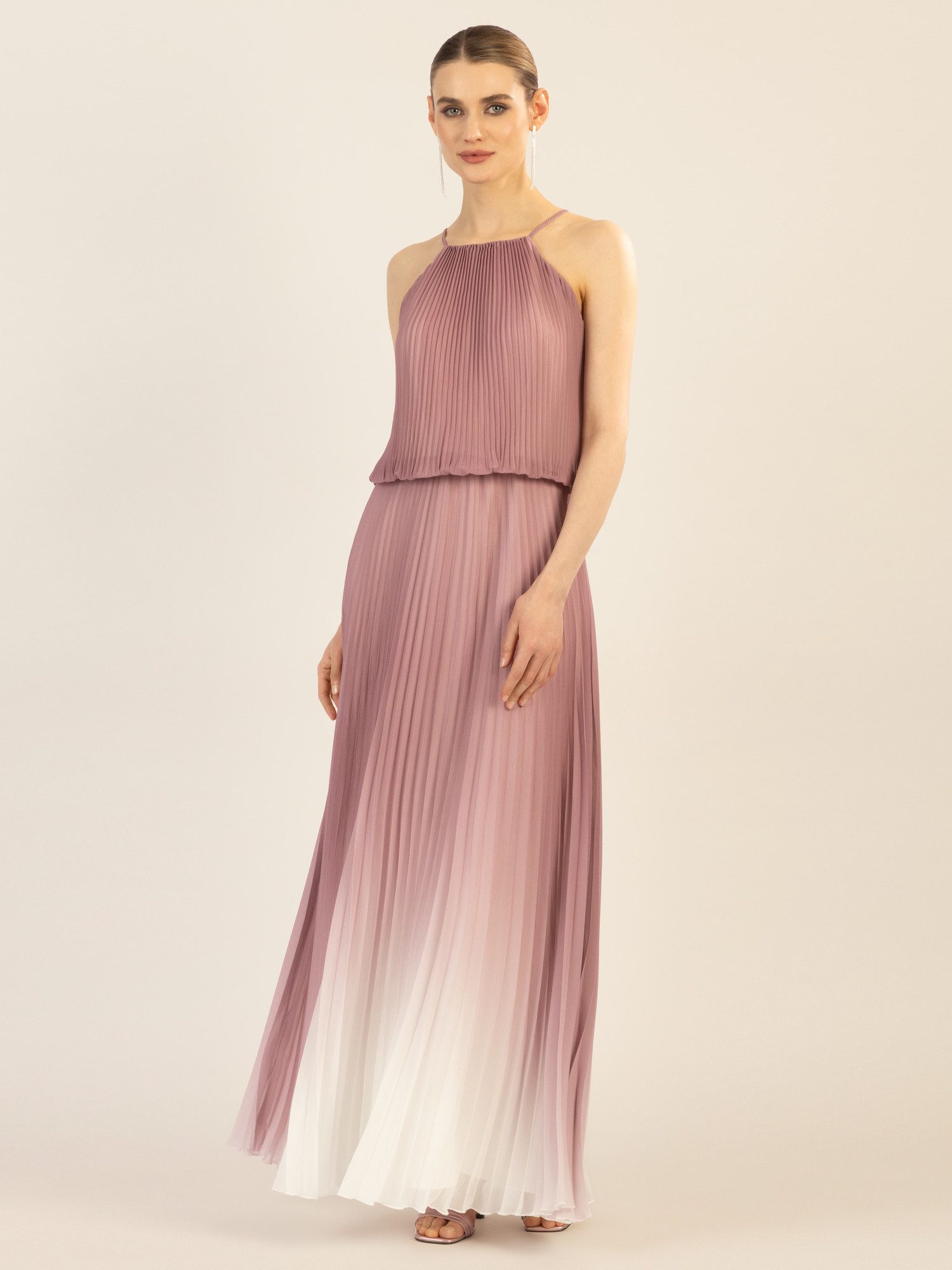 Apart Abendkleid im Neckholder Stil mit günstig online kaufen