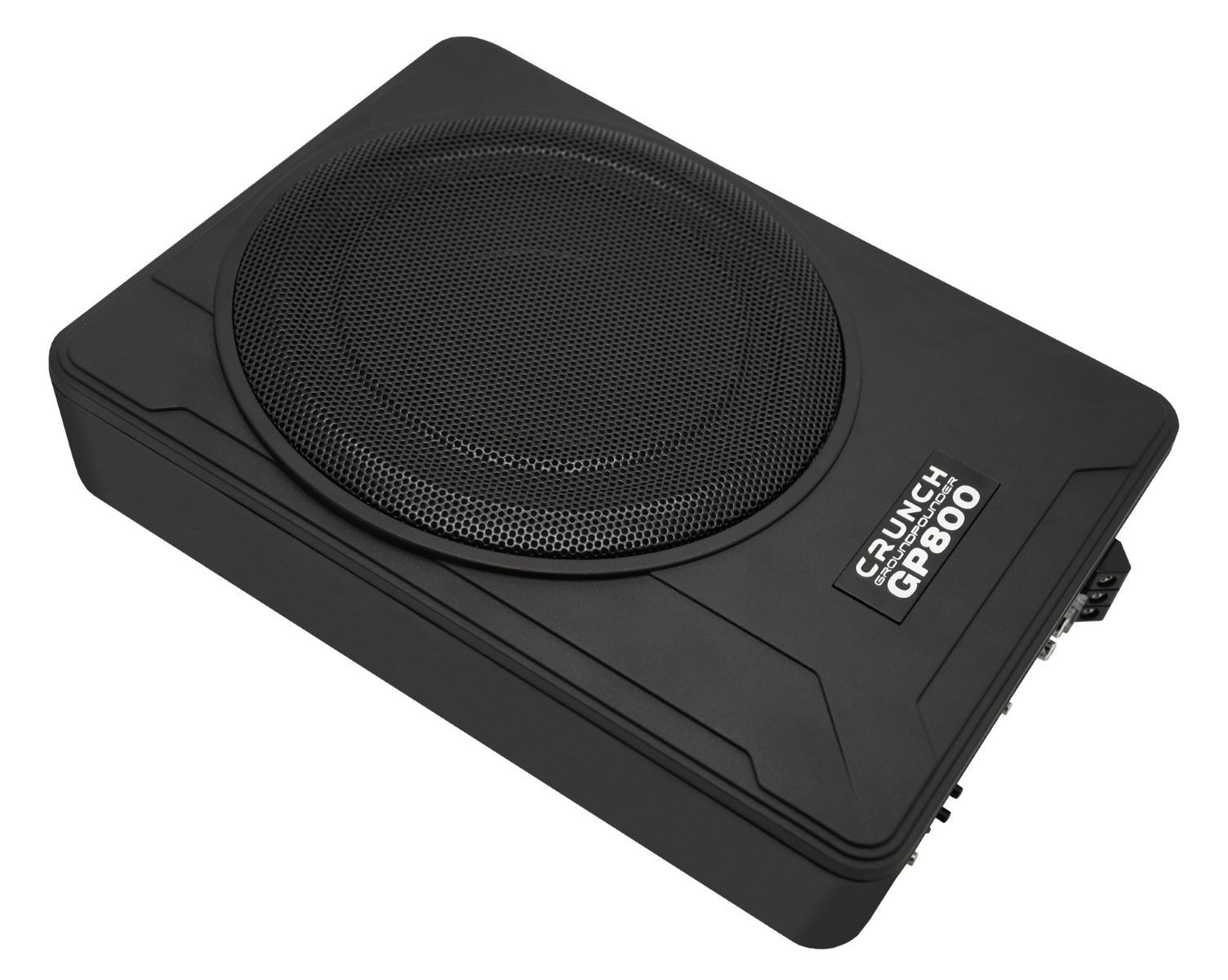 Crunch GP800V2 20 cm (8 Zoll) Aktiv-Untersitz Auto-Subwoofer (100 W, max.: W cm)