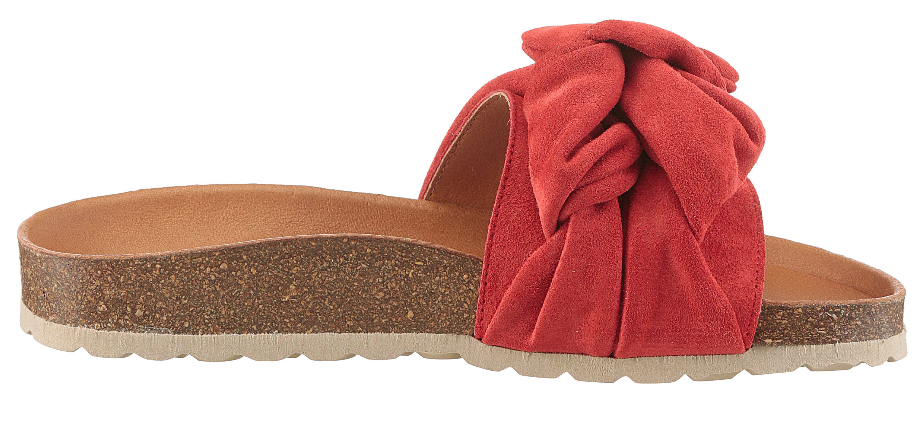 VERBENAS Roxy Roda Pantolette Sommerschuh, Flat, Pool Slides mit modischer Schlaufe