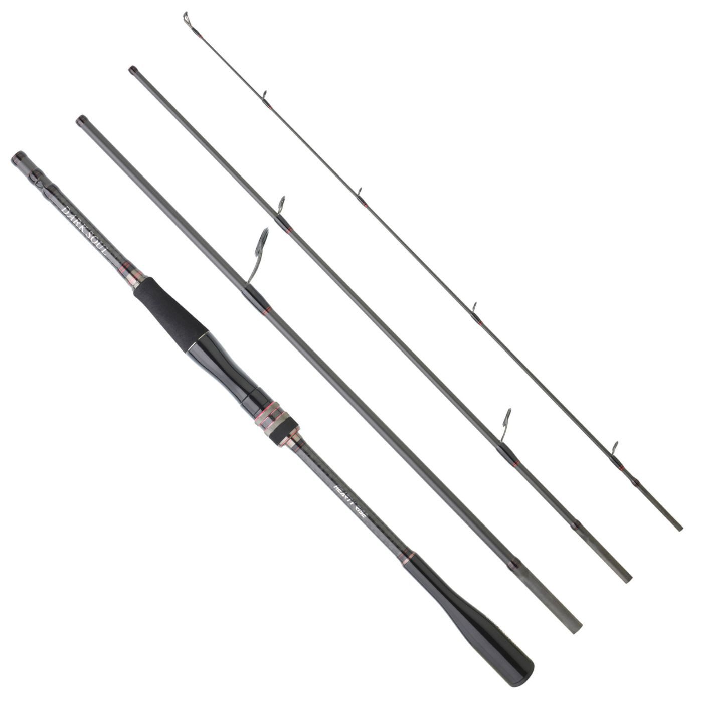 Spinnrute Hearty Rise Dark Soul Travel Spinning 2,25m 15-56g - Reiserute