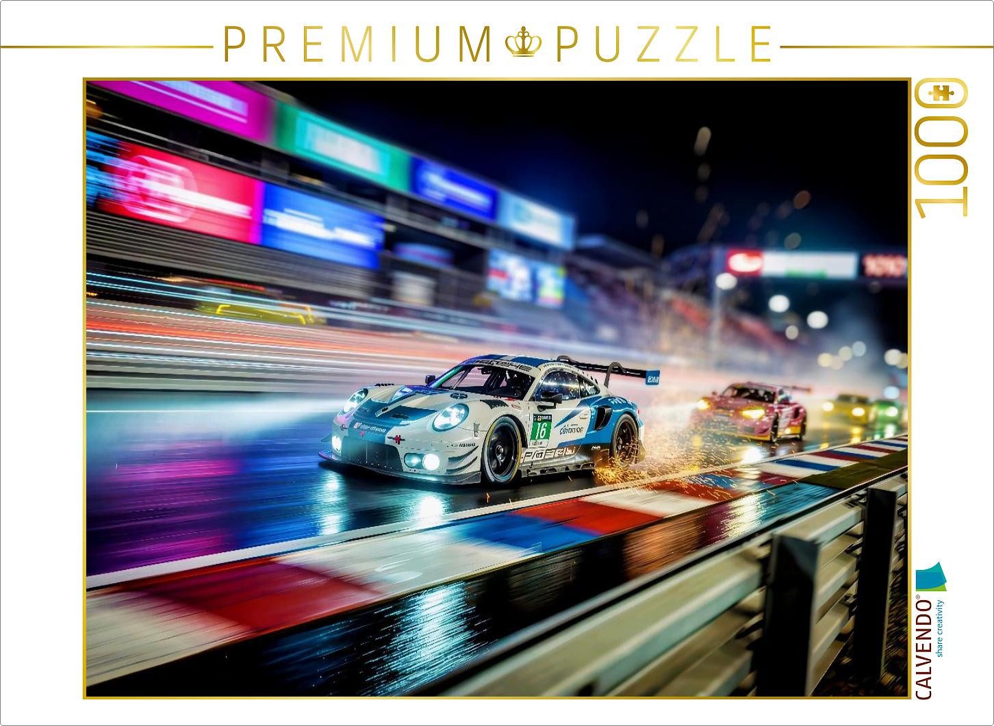 CALVENDO Puzzle CALVENDO Puzzle Wo Zuschauer den Atem anhalten., 1000 Teile Lege-Größ, 1000 Puzzleteile