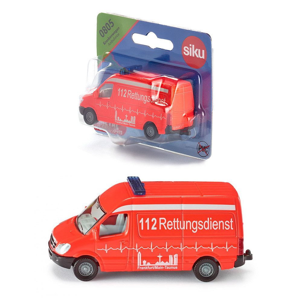 SIEPER Modellauto siku MB Sprinter Krankenwagen