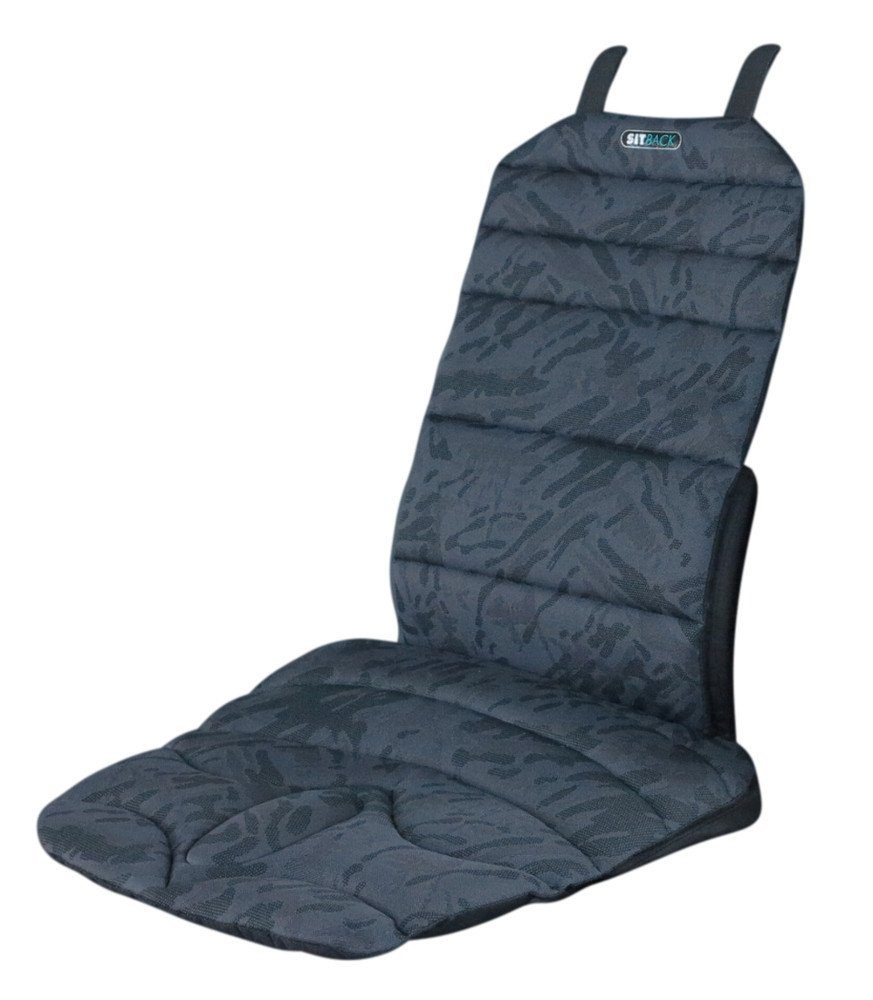 SITBACK Sitzkissen mit Klimamatte Autositzauflage Light black-air Basic