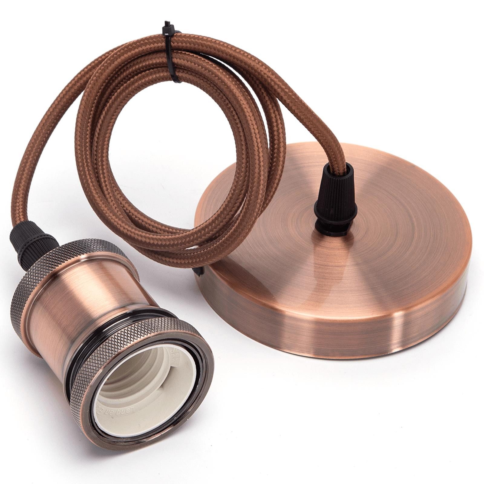 Aigostar LED-Leuchtmittel E27 Lampenfassungen Pendelleuchte Hängelampe Vintage Nostalgie Retro, Vintage Nostalgie Retro E27 Lampenfassung