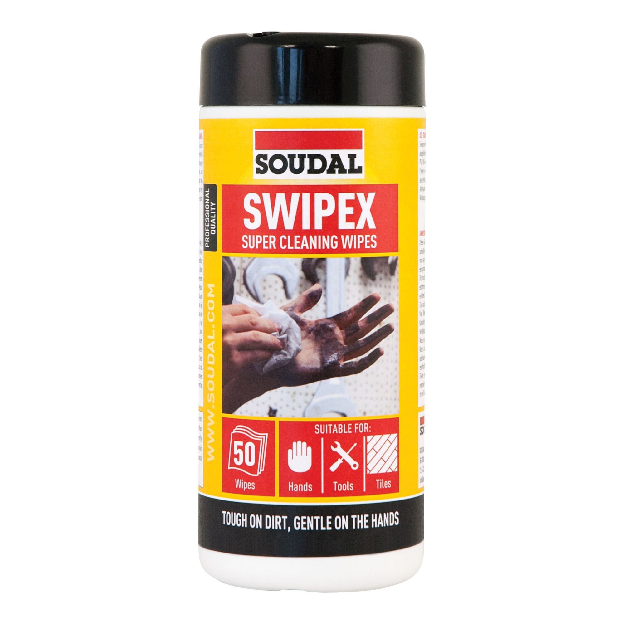 SOUDAL Soudal Primer Reiniger Swipex Reinigungstücher 50 Tücher Reinigungstücher