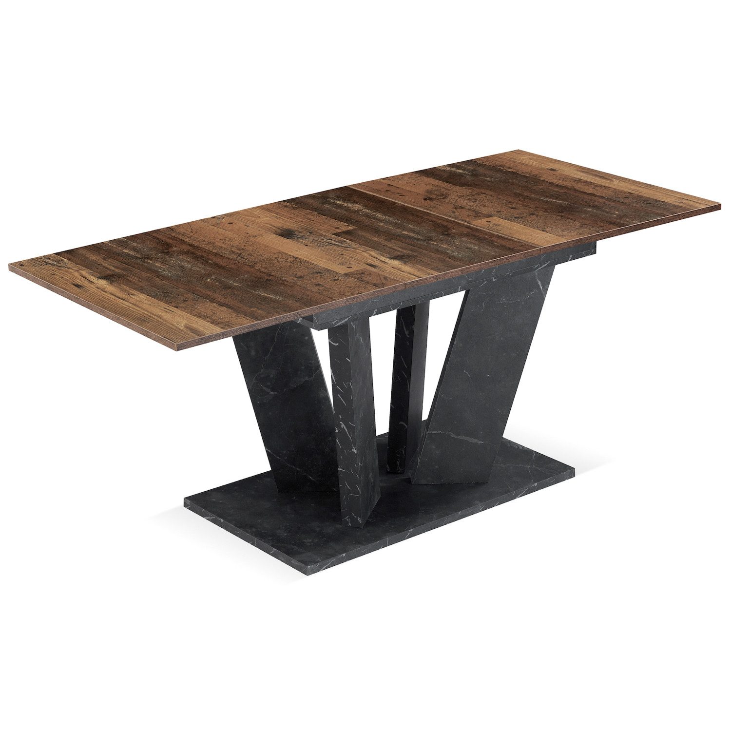 B&D home Säulen-Esstisch WILLEM, ausziehbar, 120-160cm, günstig online kaufen