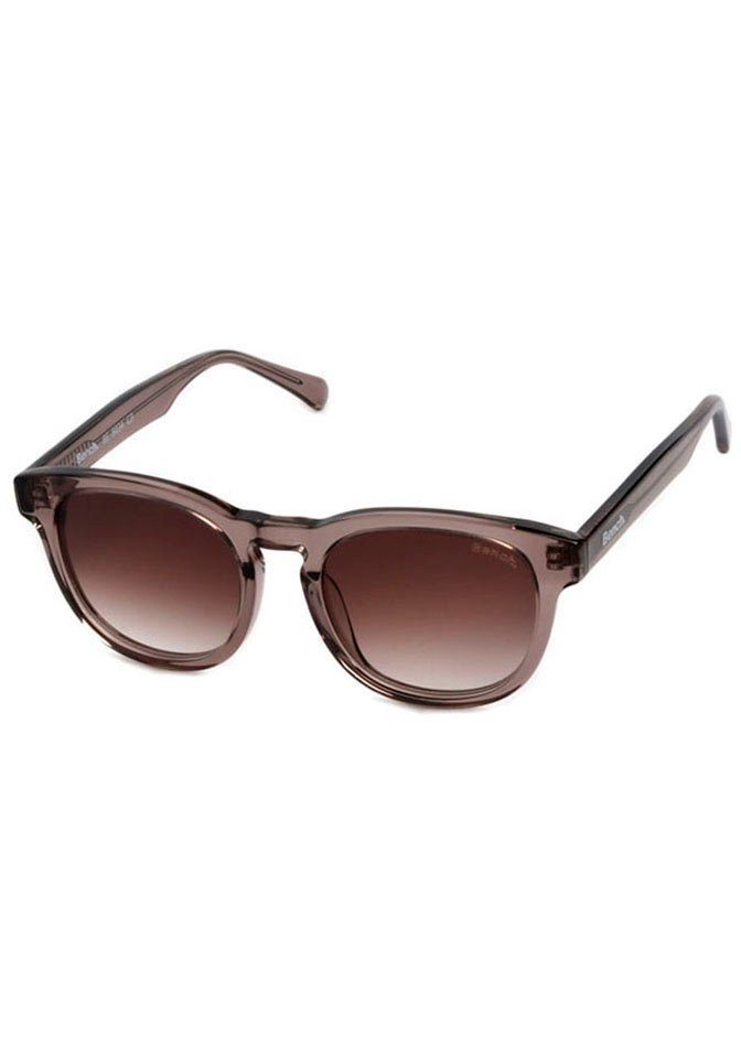 Bench. Sonnenbrille Getönt CR39 Kunststoff-Gläser mit Silber Flash - leicht, bruchsicher braun