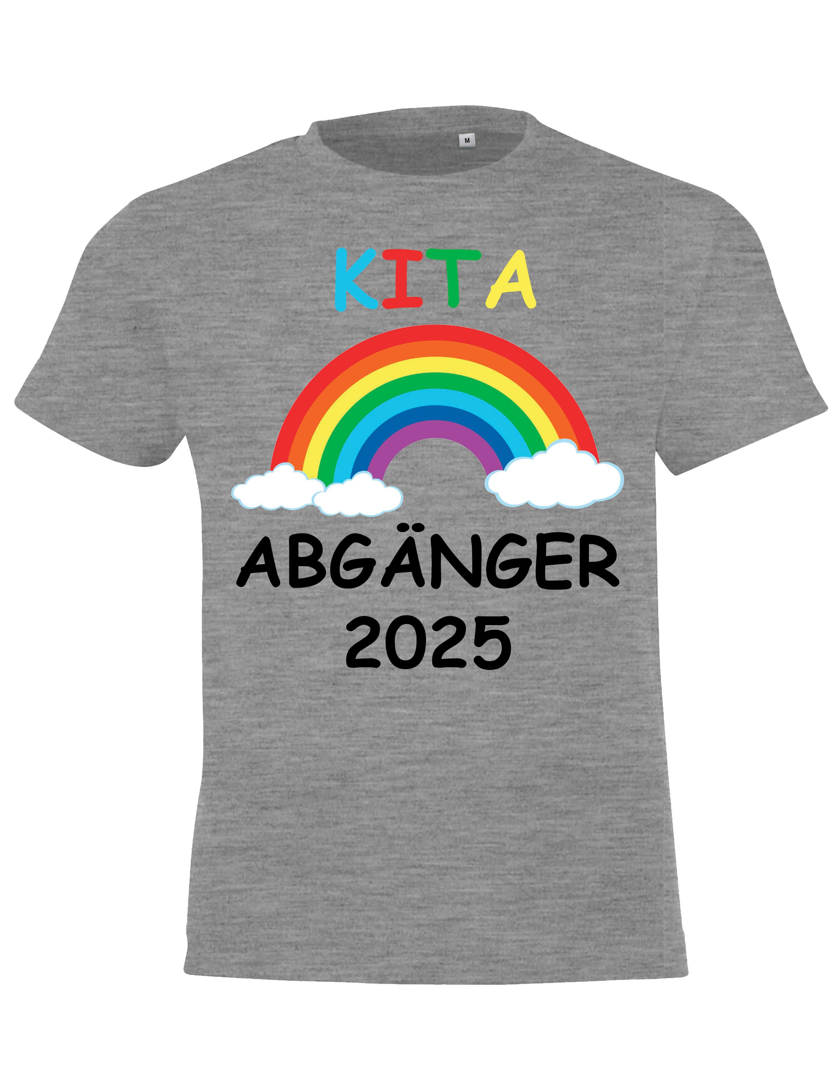 Kindergarten Abschluss T-Shirt 2025 - 'Kindergarten Ade' Geschenk Für Kitakinder