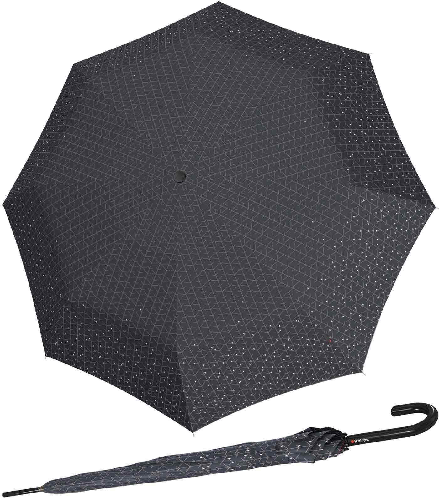 und groß Auf-Automatik Biru, stabil Langregenschirm Knirps® - UV-Schutz Damen T.760