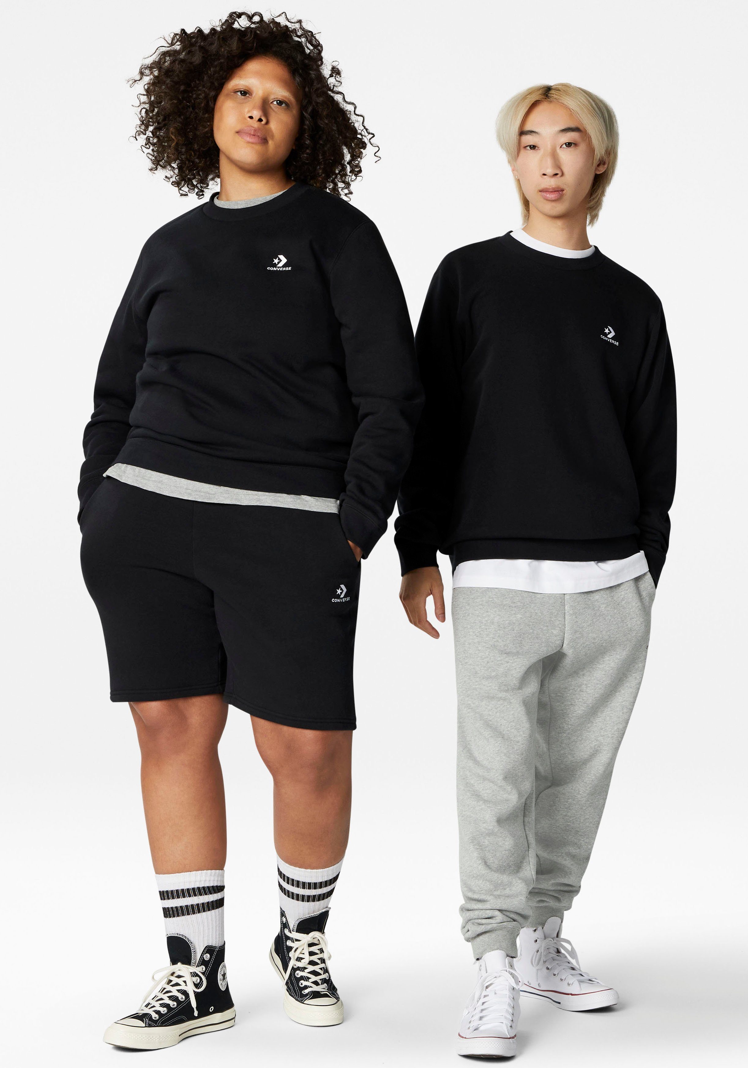 Converse Sweatshirt GO-TO EMBROIDERED STAR CHEVRON günstig online kaufen