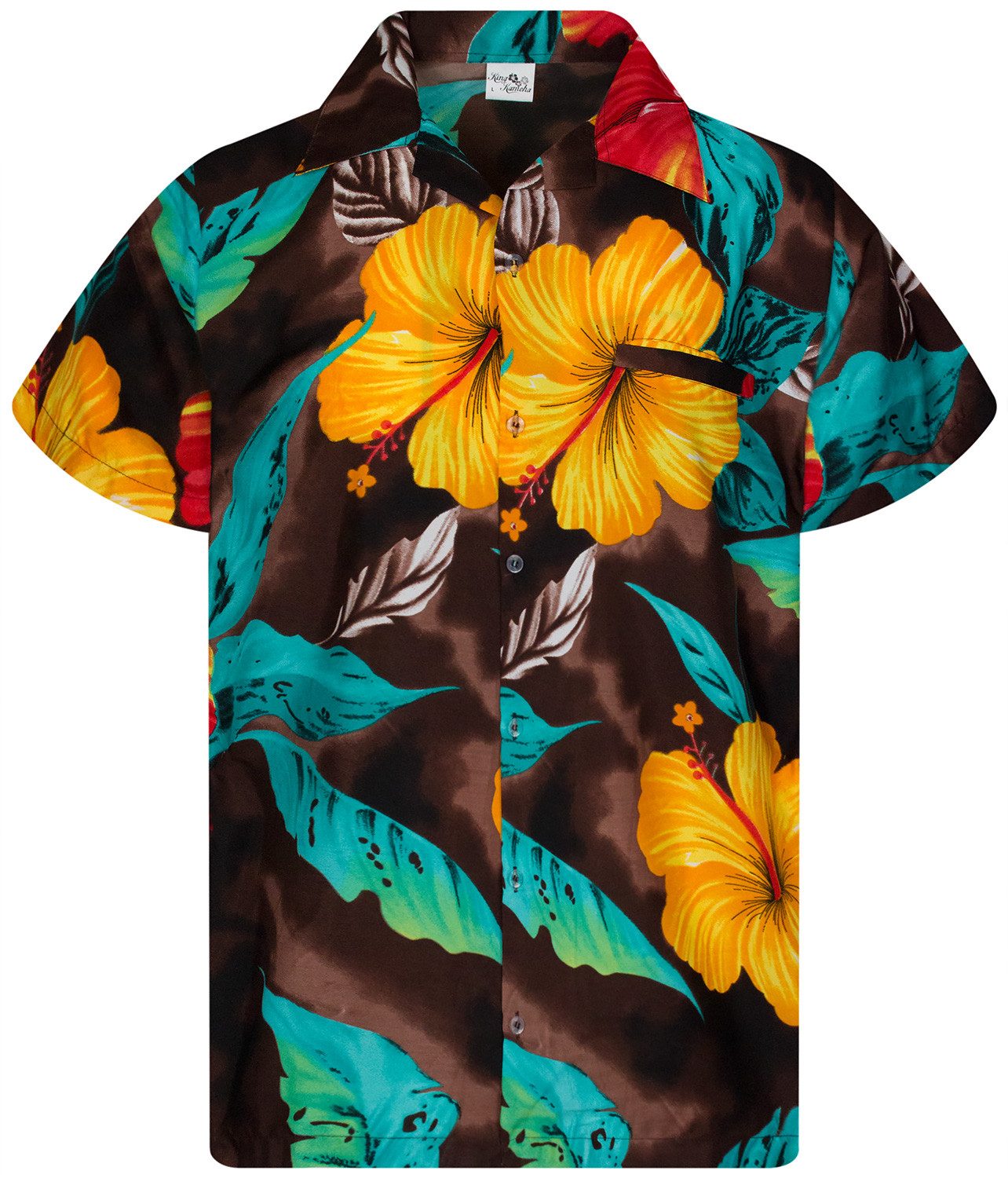 King Kameha Hawaiihemd Big Flower Funky günstig online kaufen