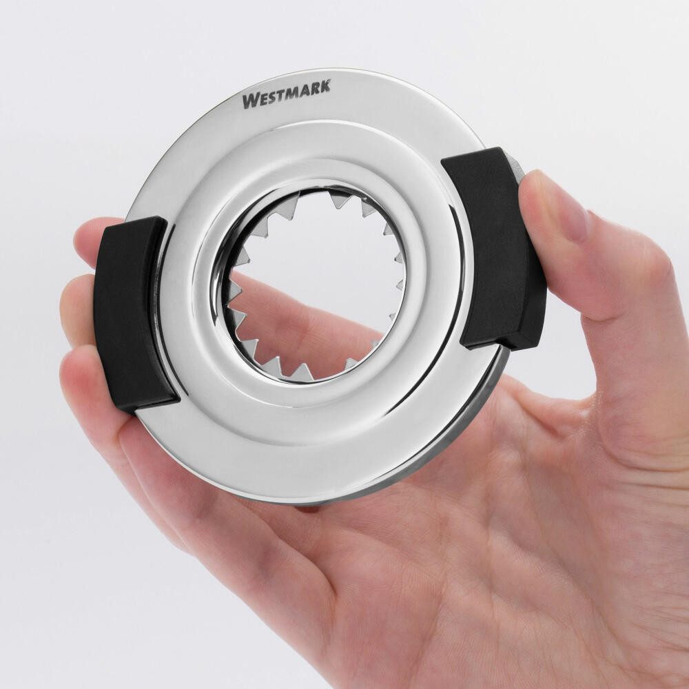 WESTMARK Eierköpfer Maße: 9,1 x 8,1 x 1,1 cm, Eieröffner/Köpfer, rostfrei, langlebig