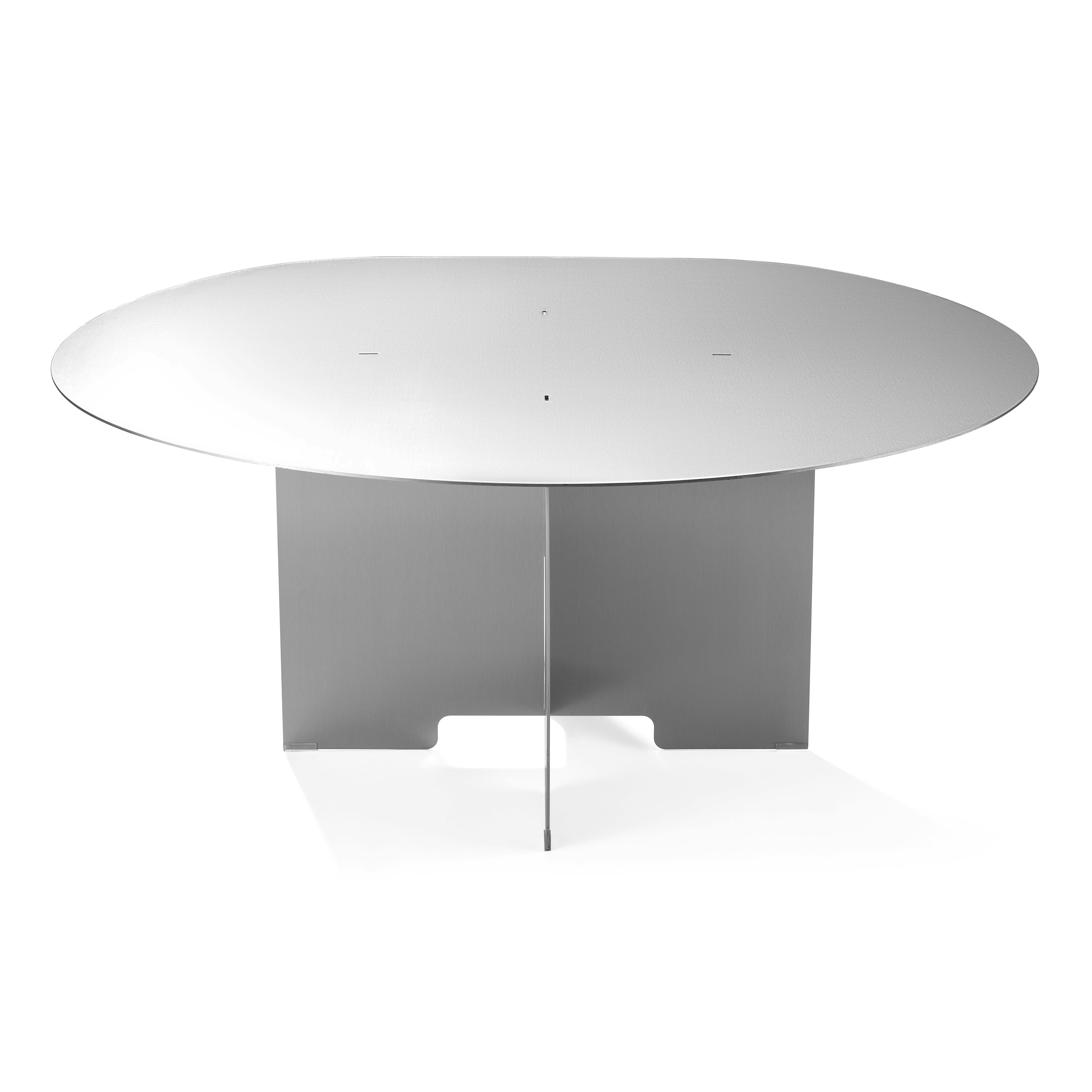 draadwerk® Couchtisch Sofa Beistelltisch Brushed Edelstahl günstig online kaufen