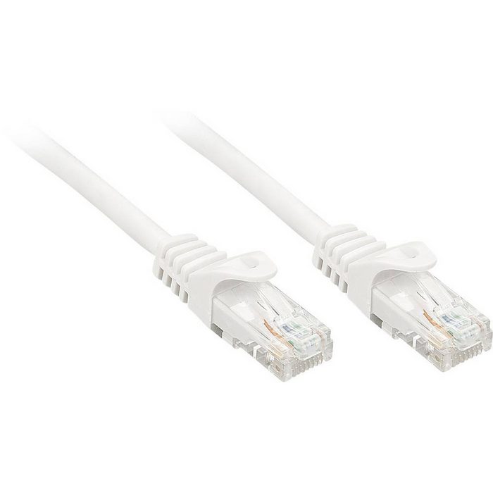 Lindy Basic Cat.6 U/UTP Kabel 0.3m LAN-Kabel (30.00 cm)
