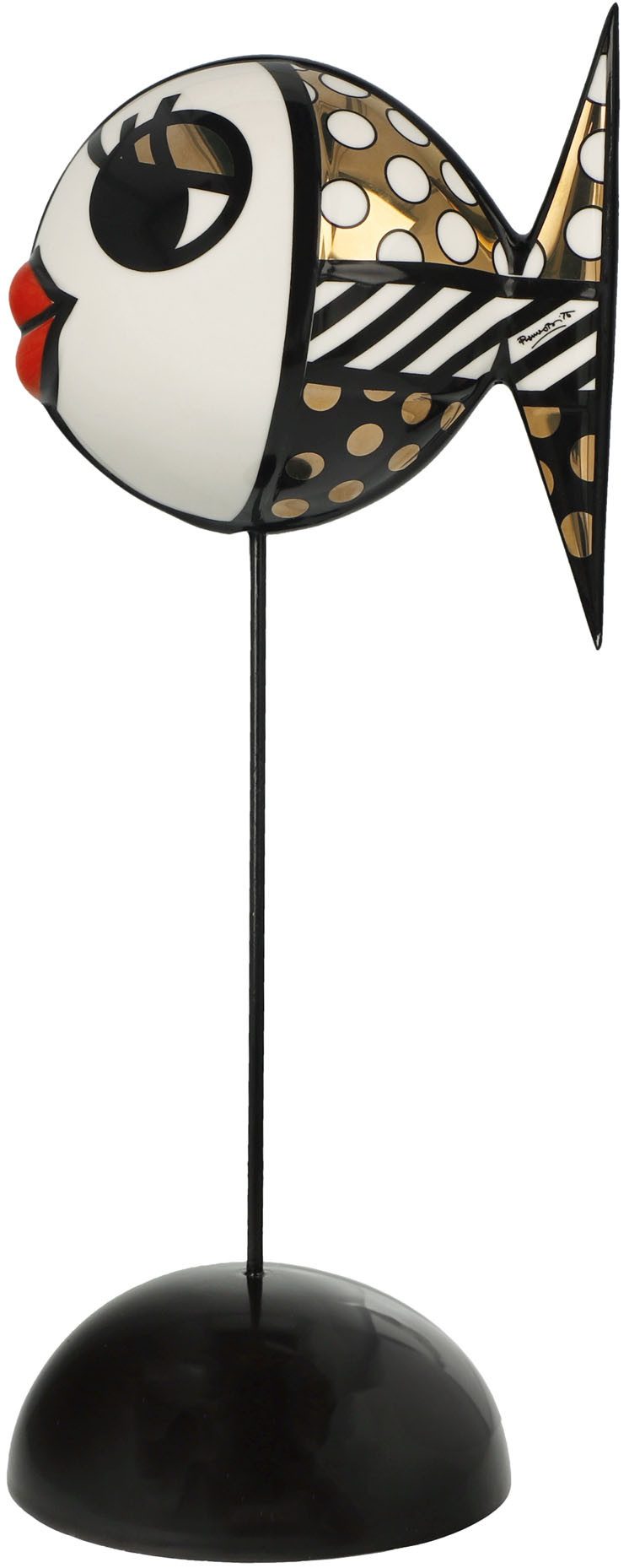 Goebel Sammelfigur Figur Romero Britto - Golden Deeply in Love 2 (1 St)