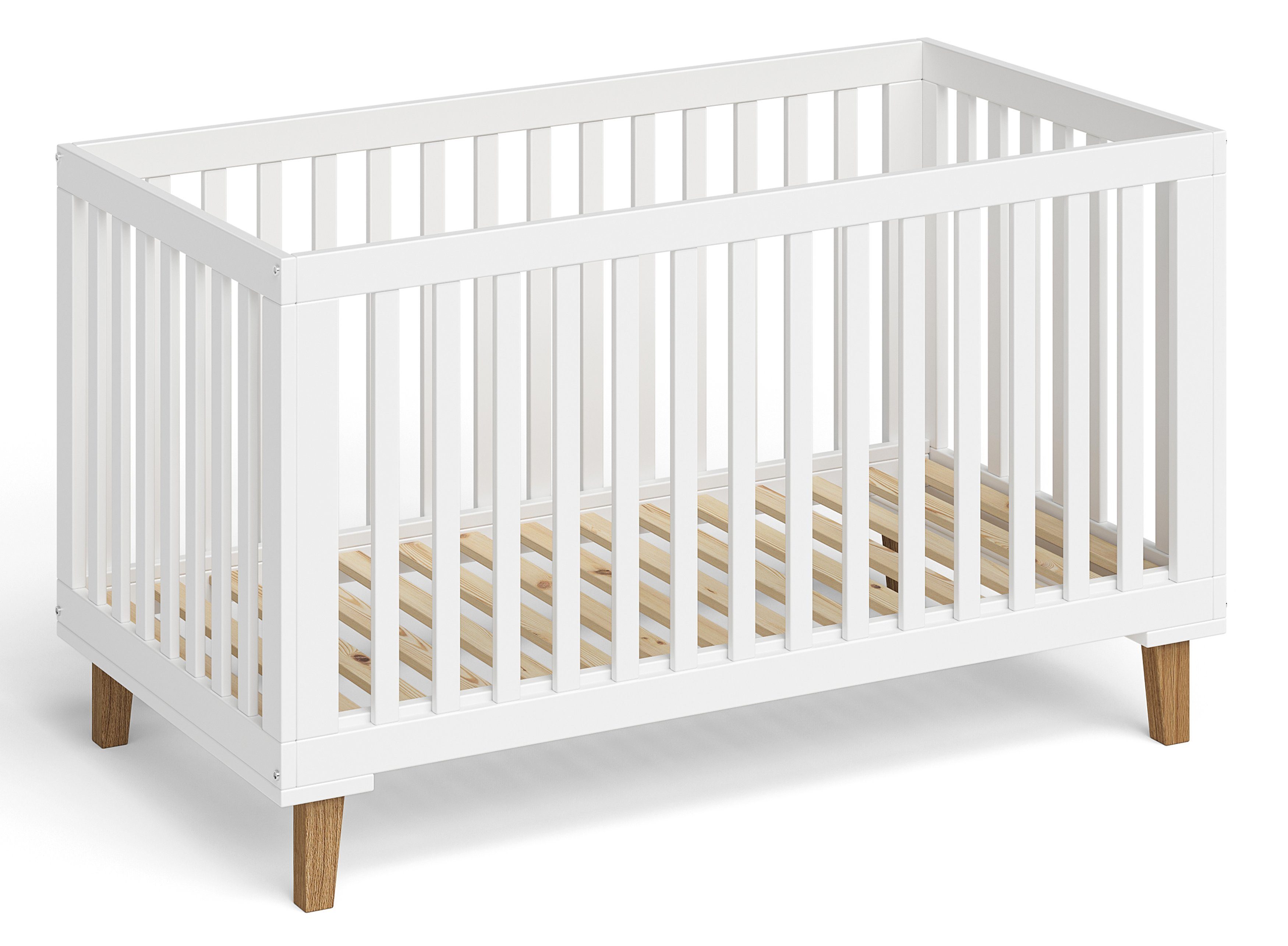 Bellabino Babybett Liri, Gitterbett 3-fach höhenverstellbar, günstig online kaufen
