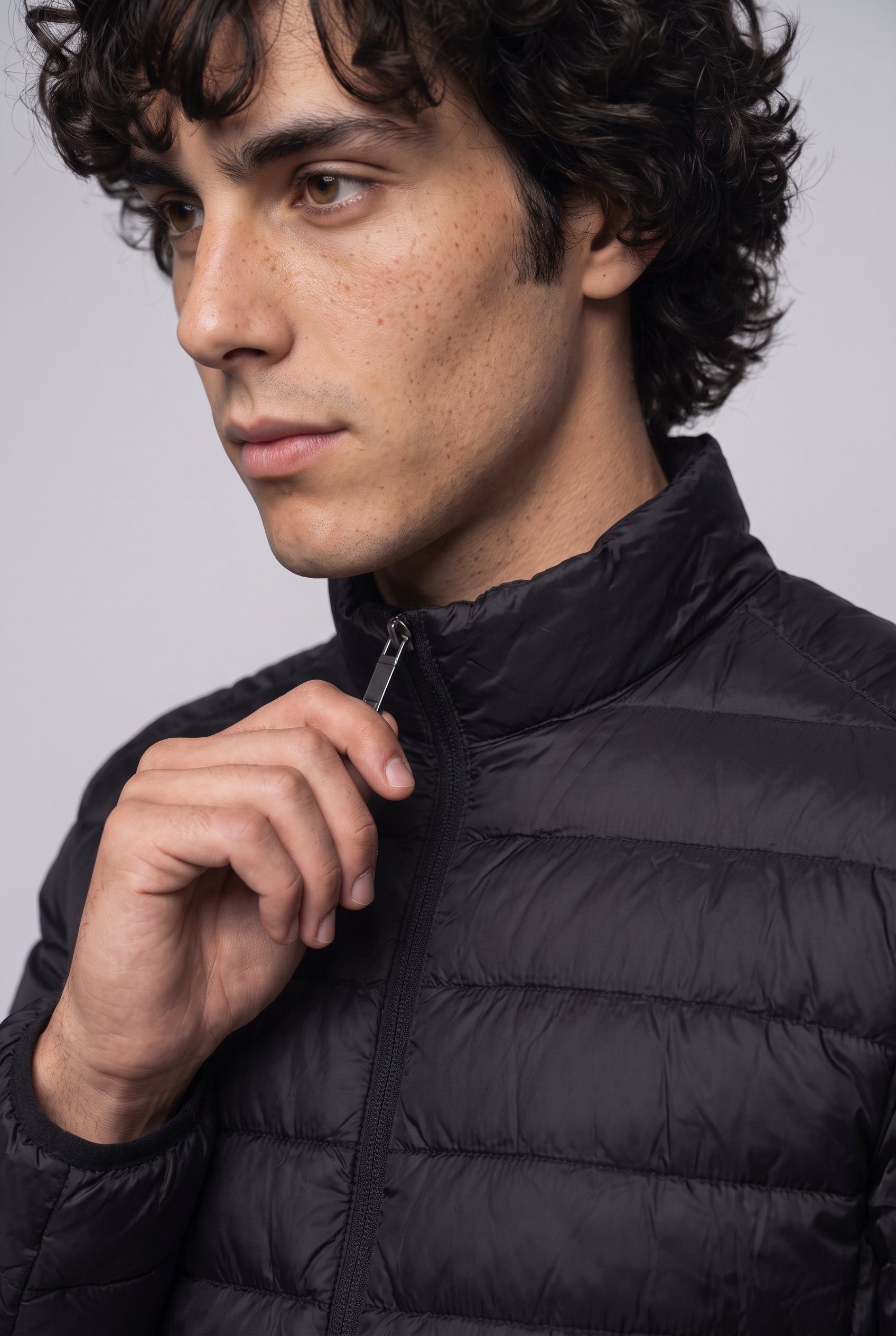 Jack & Jones Steppjacke JJEBERG LIGHT DOWN COLLAR PUFFER NOOS Kunstfaser, regular fit – Bild 4 von 5