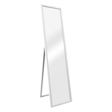 en.casa Standspiegel, »Giovinazzo« Ganzkörperspiegel 150x35 cm Ankleidespiegel neigbar rechteckig Weiß