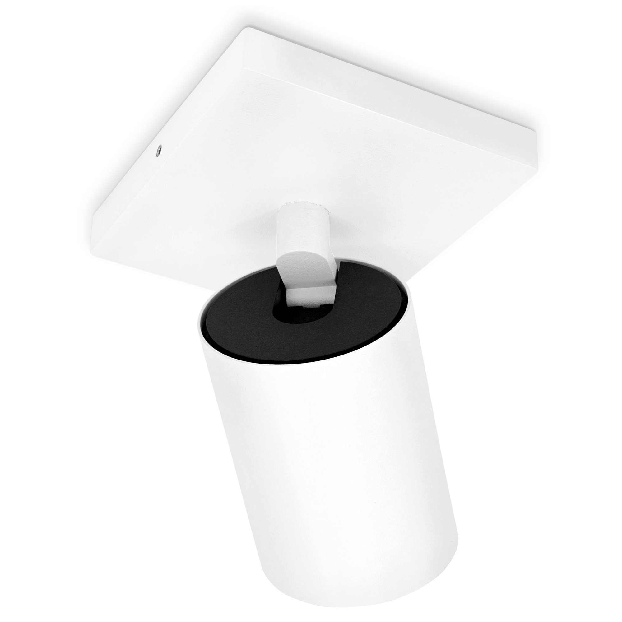 SSC-LUXon Aufbauleuchte ALVO Lampe, 1-flammig Design schwenkbar LED RGB RGB Spotstrahler WiFi mit