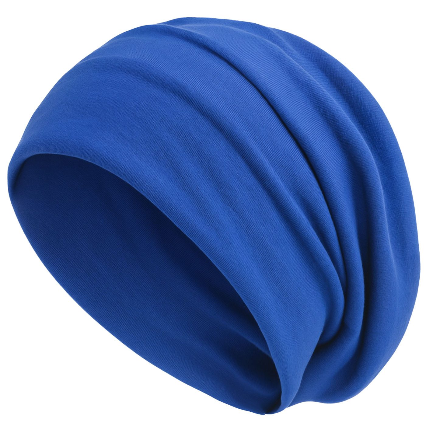 style3 Beanie (1-St) Mütze Damen Herren Haube Sommer Herbst XXL Chemo Schlafmütze Cap