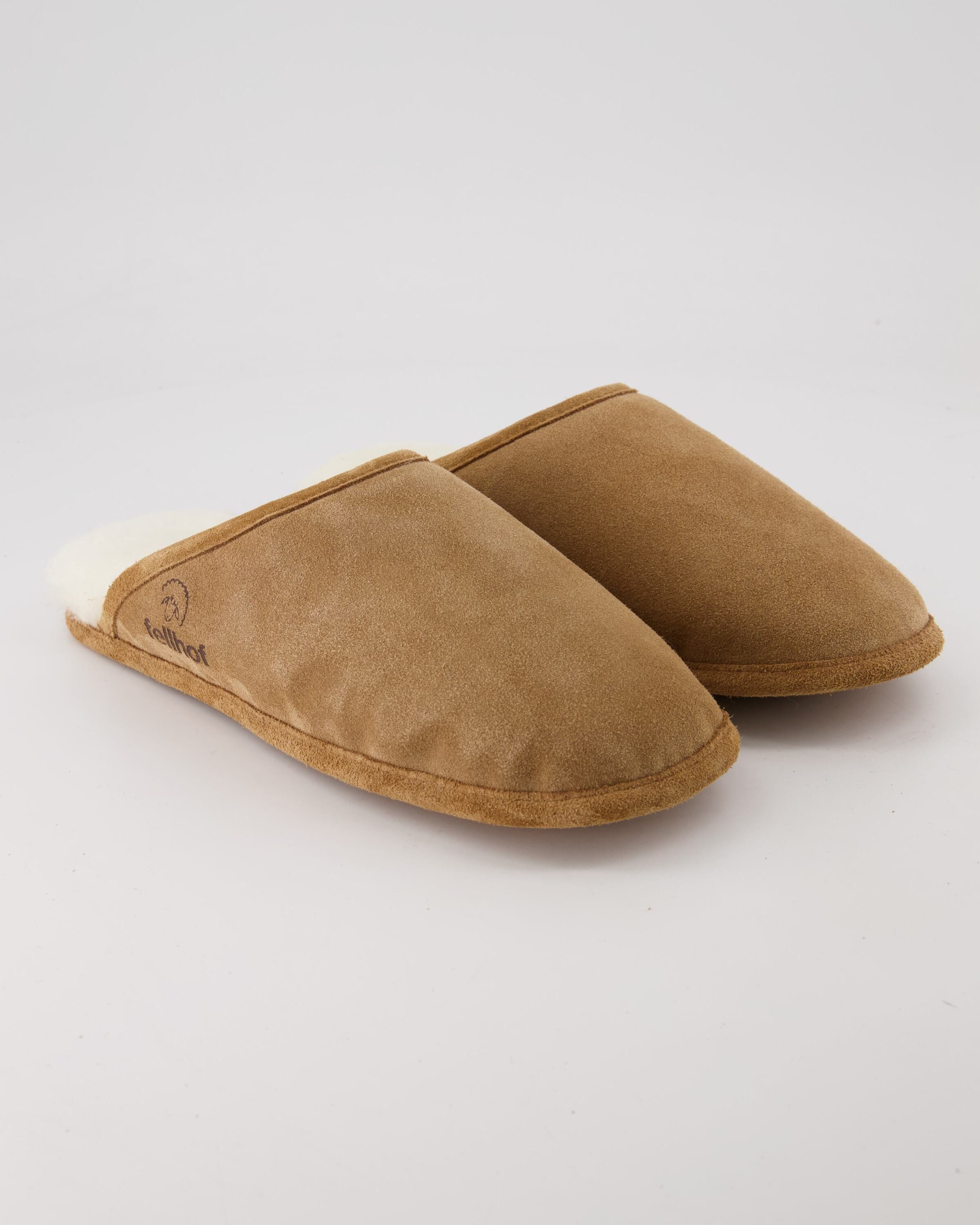 Fellhof Pantoffel Trendy Plüsch Домашняя обувь Obermaterial: Leder