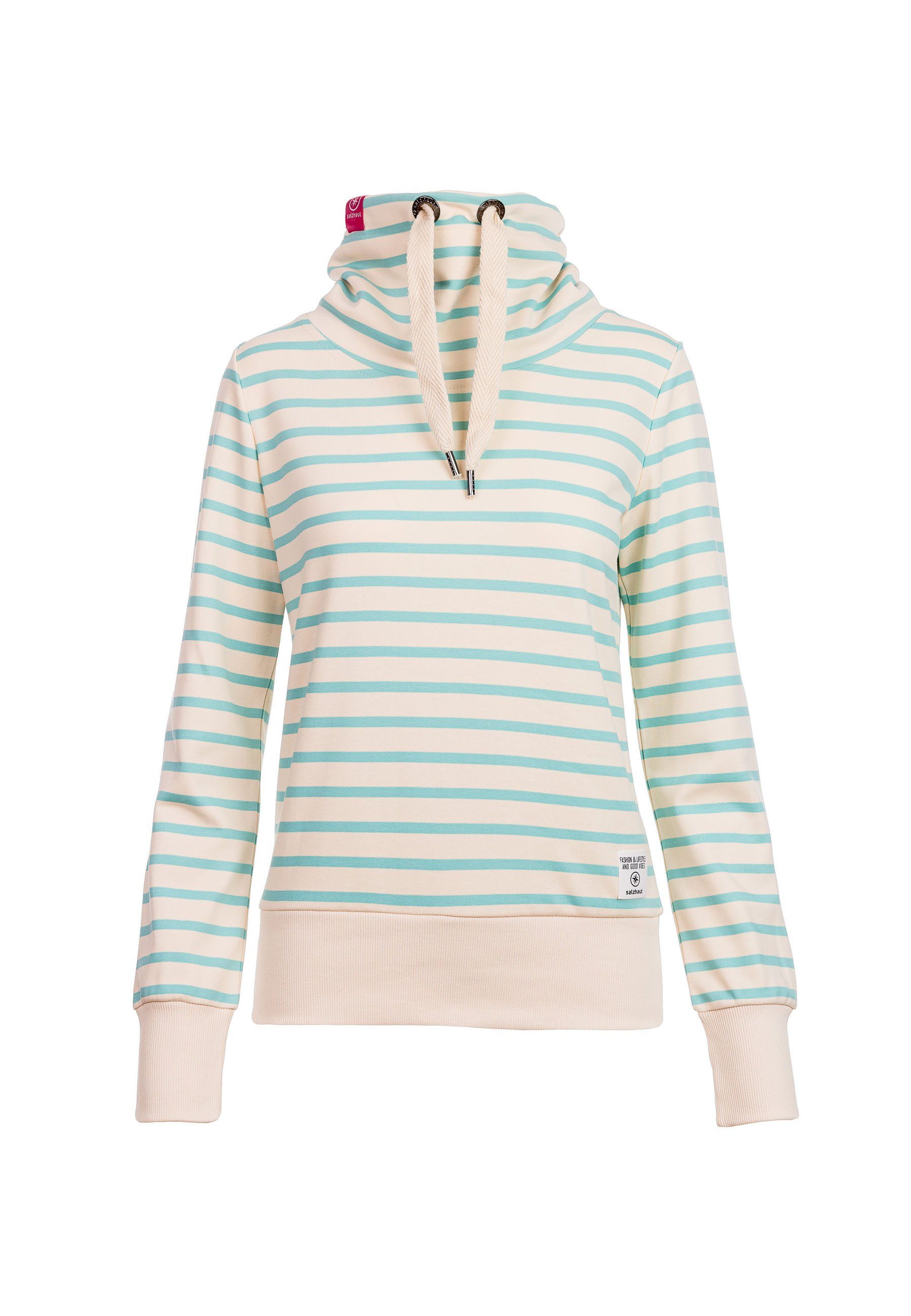 salzhaut Sweatshirt KÓÓVELJĀU Damen normale Passform günstig online kaufen