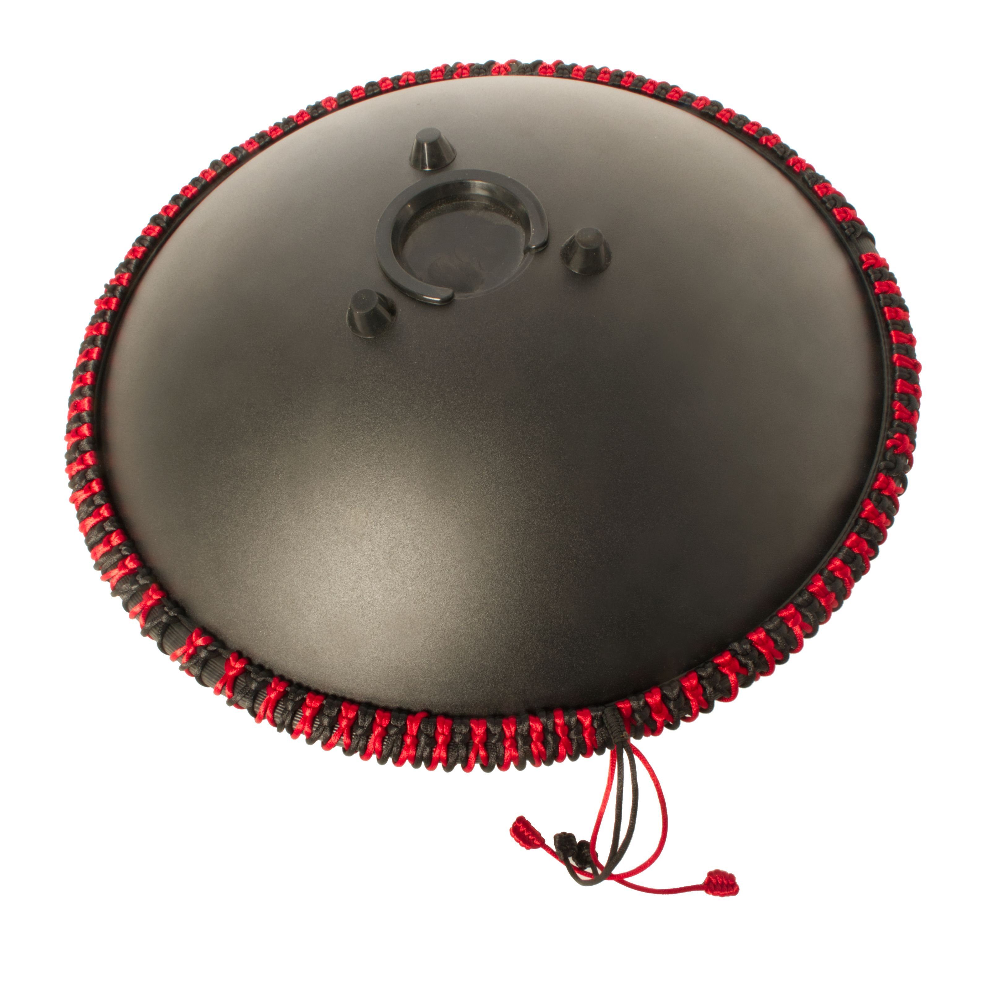 FAME Steel Tongue Drum,Handpan Travel Drum 14" D-Minor von - Kompakte 9-Ton Stahl Tongue Drum in Schwarz Inklusive Schlägel und Tasche Ausgewogener Klang Ideal für Meditation und Therapie, Handpans und Steel Tongue Drums, Steel Tongue Drums, Handpan, Travel Drum, 14" D-Minor, Kompakt, Stahl Tongue Drum
