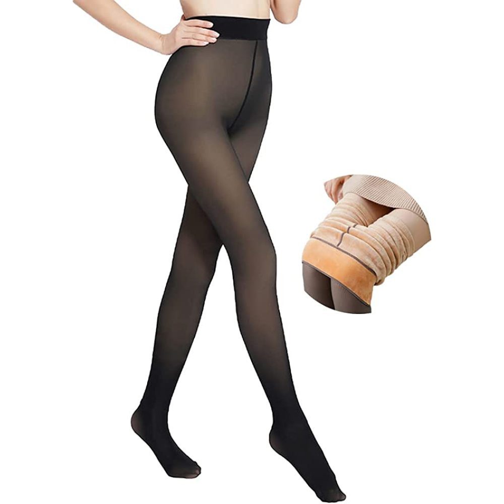 Caterize Feinstrumpfhose Thermal Tights for Women, Tights Women's Winter, Lined Tights
