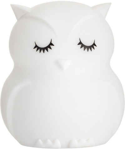 Pauleen LED Nachtlicht »Night Owl«, 2,5W, USB, Weiß, 5V, Silikon, Farbwechselfunktion