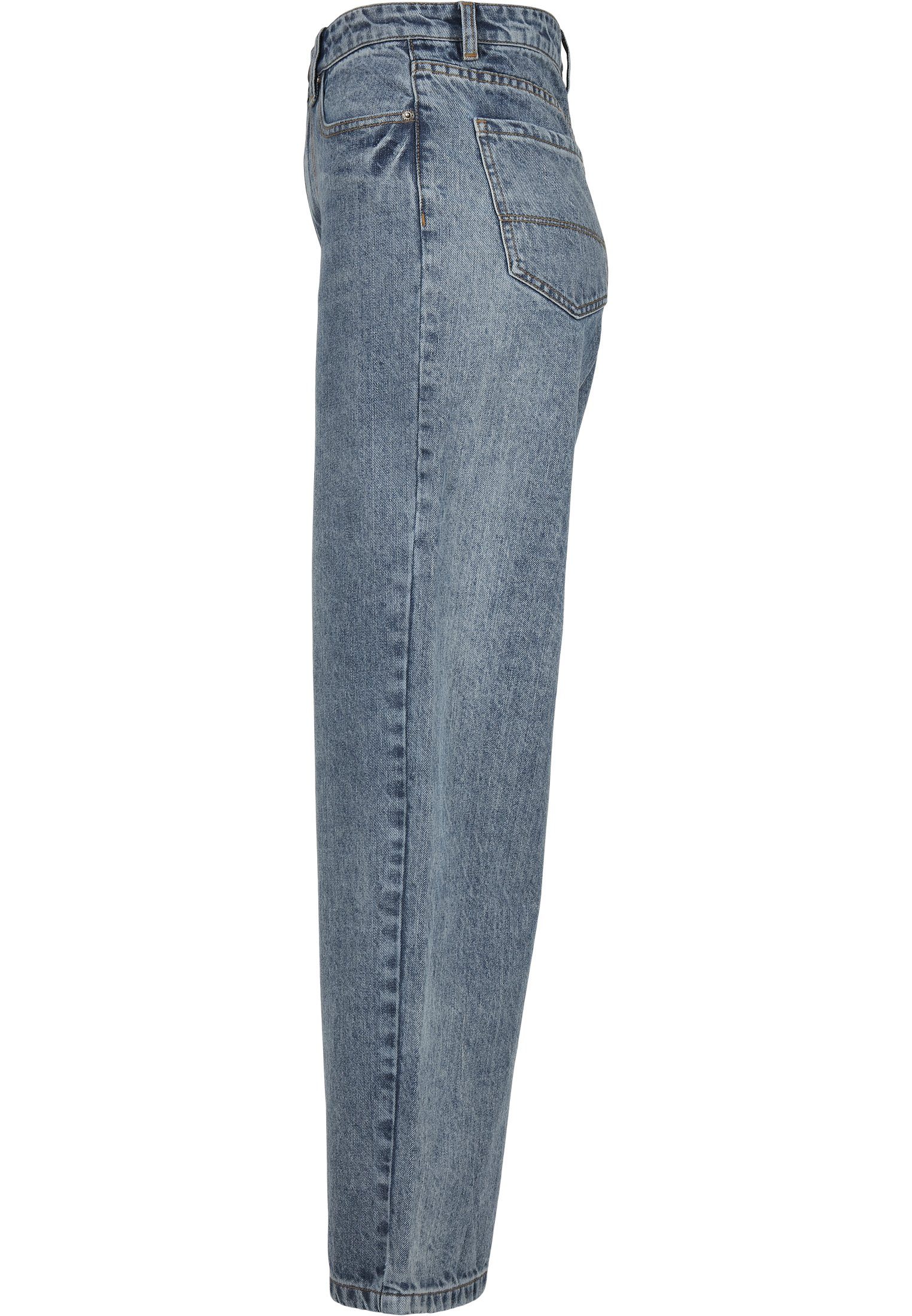 Damen High Denim 90´S Ladies tintedlightbluewashed Waist (1-tlg) Wide Jeans Pants CLASSICS URBAN Bequeme Leg