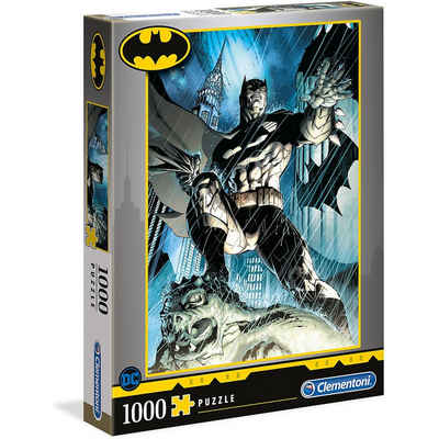 Clementoni® Puzzle Puzzle 1000 Teile - Batman, Puzzleteile