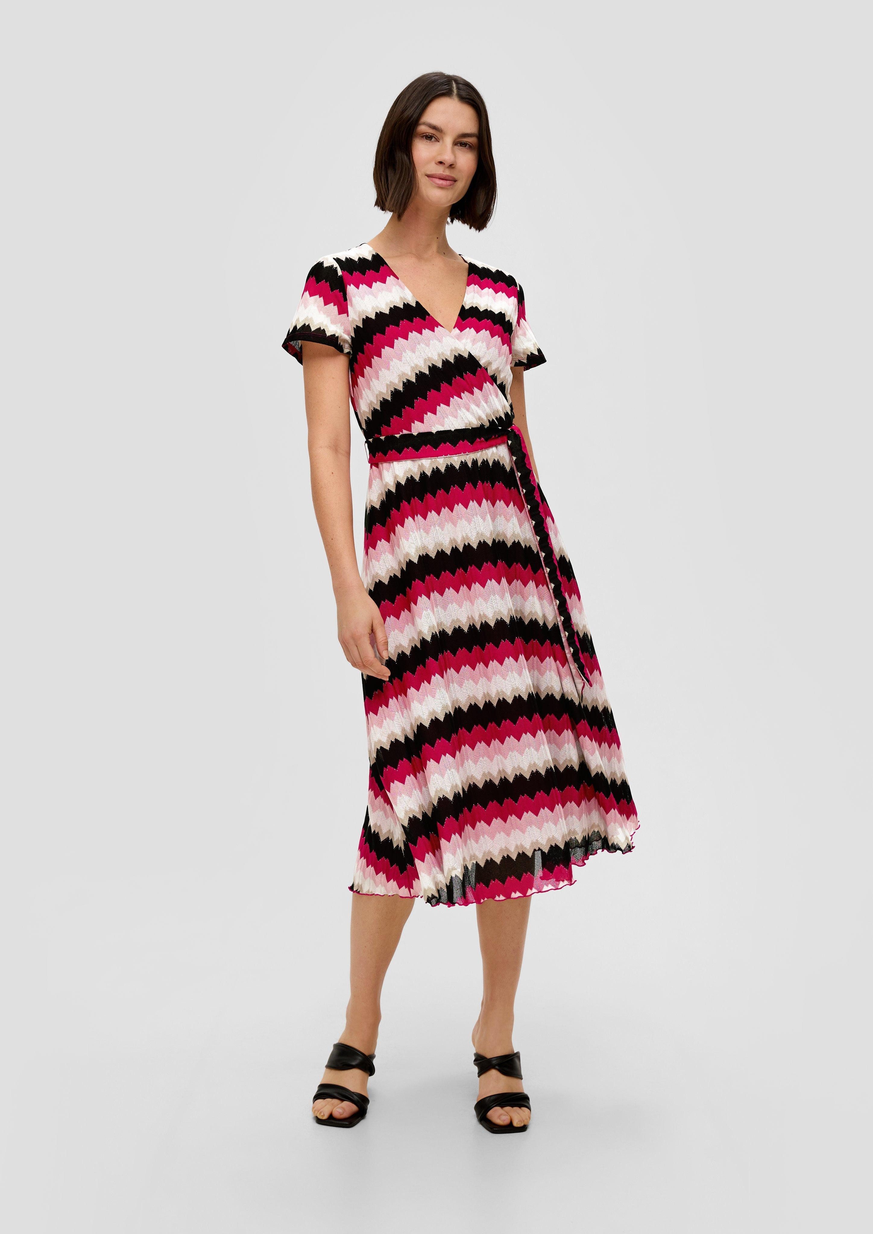 Maxikleid Midi-Kleid aus Strickjersey