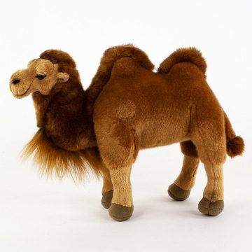 Teddys Rothenburg Kuscheltier Kamel Kuscheltier stehend 30 cm braun Dromedar (Stofftier Plüschtier)