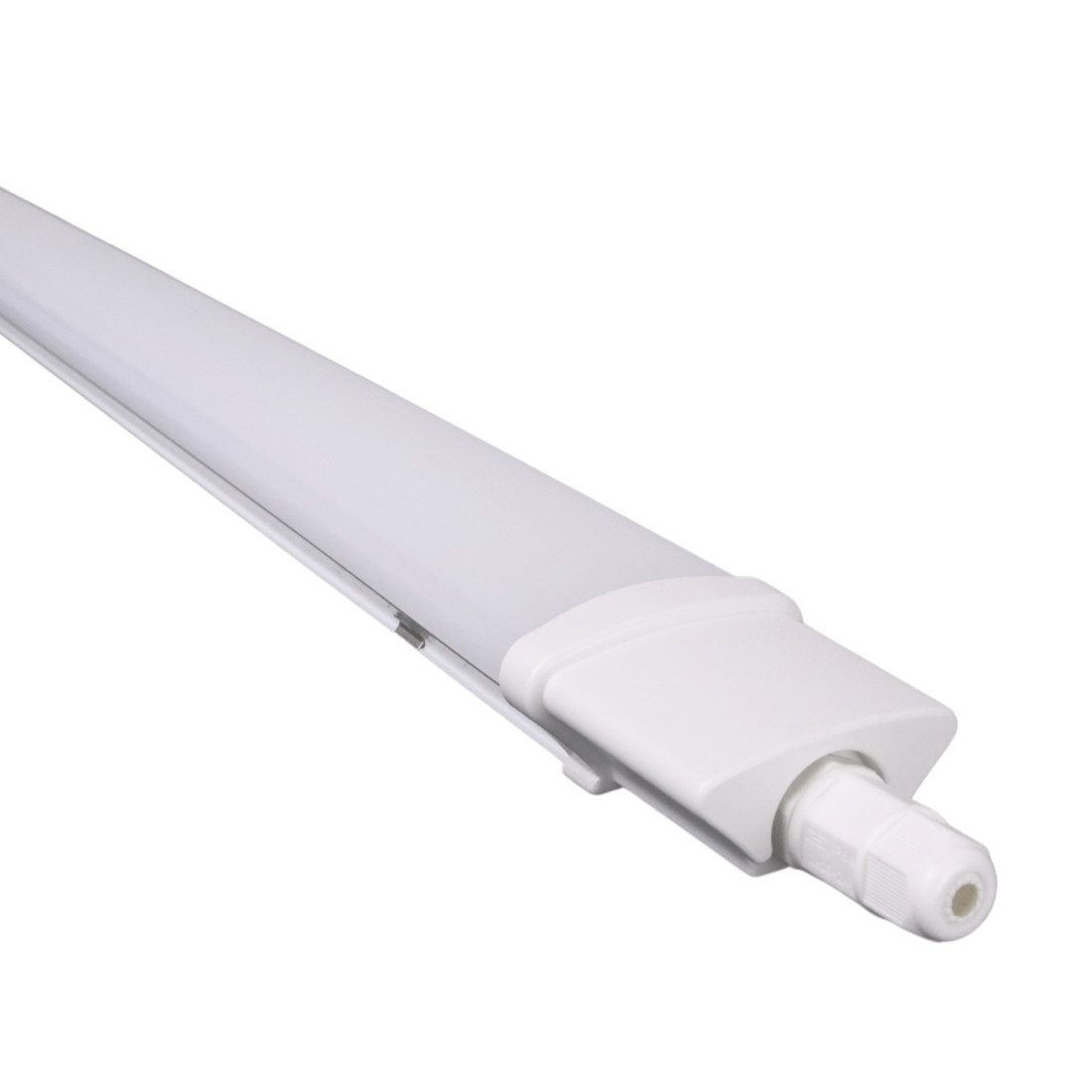 LUXULA LED Unterbauleuchte LUXULA LED Feuchtraumleuchte 62 cm 18 W 4000 K Neutralweiß Weiß, Neutralweiß