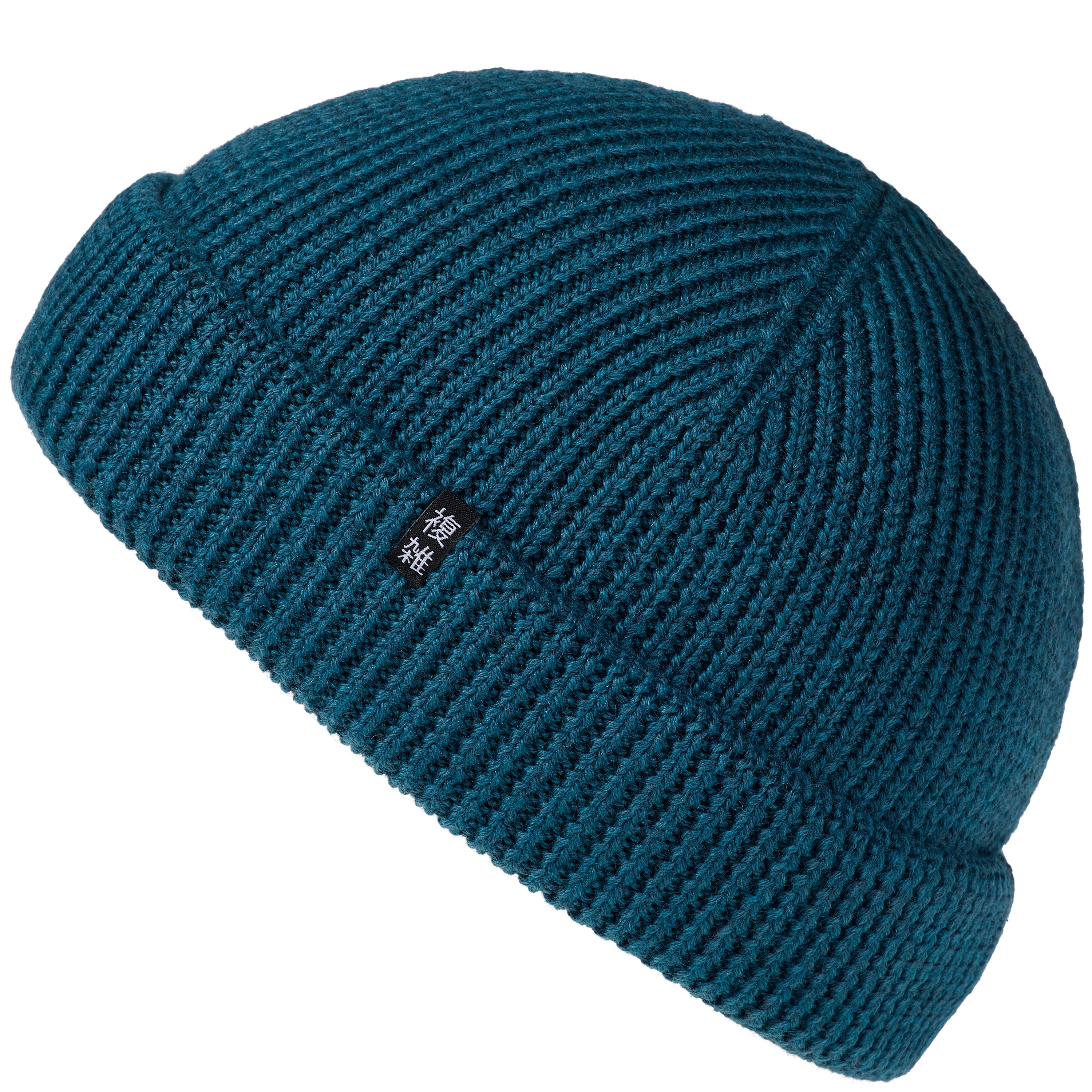 Enter the Complex Beanie - Cho - Fisherman Beanie kurze Fischermütze aus 100% Merino Wolle, Damen und Herren