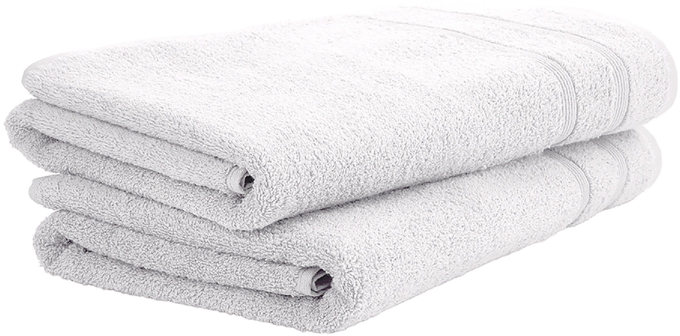 uncover by SCHIESSER Duschtücher "Brooklyn mit dezenter Bordüre in Hoch-Tie günstig online kaufen