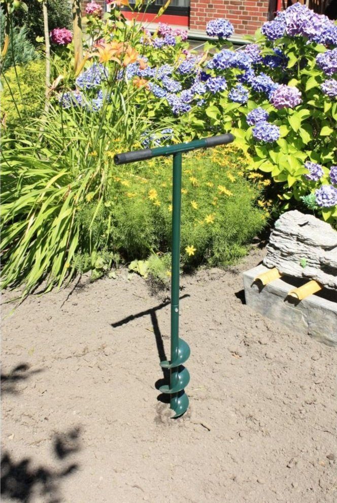 GartenHero Handerdbohrer Handerdbohrer Erdbohrer Handbohrer Pfahlbohrer günstig online kaufen