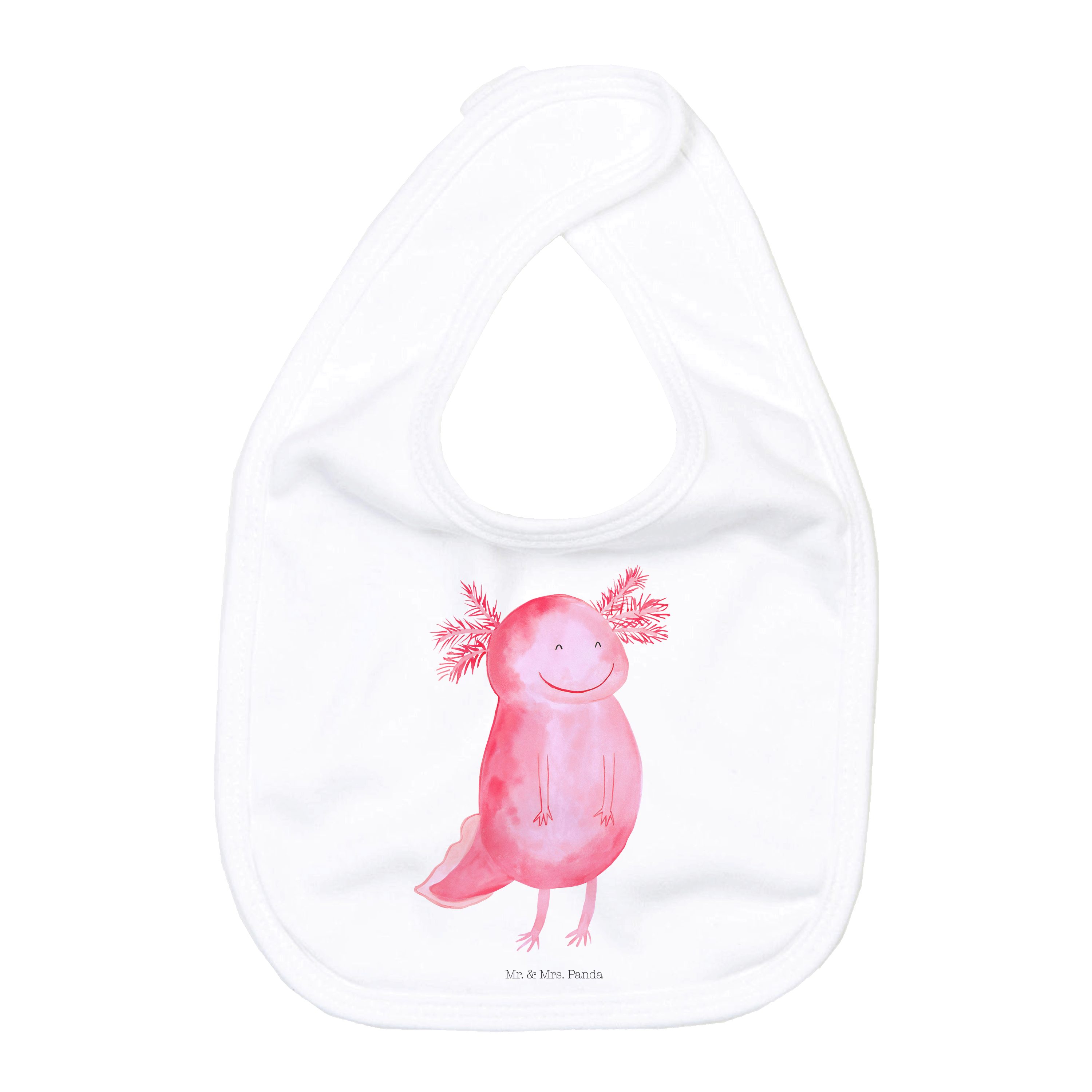 Mr. & Mrs. Panda Tragetuch Axolotl Glücklich, (Packung, 1-tlg)