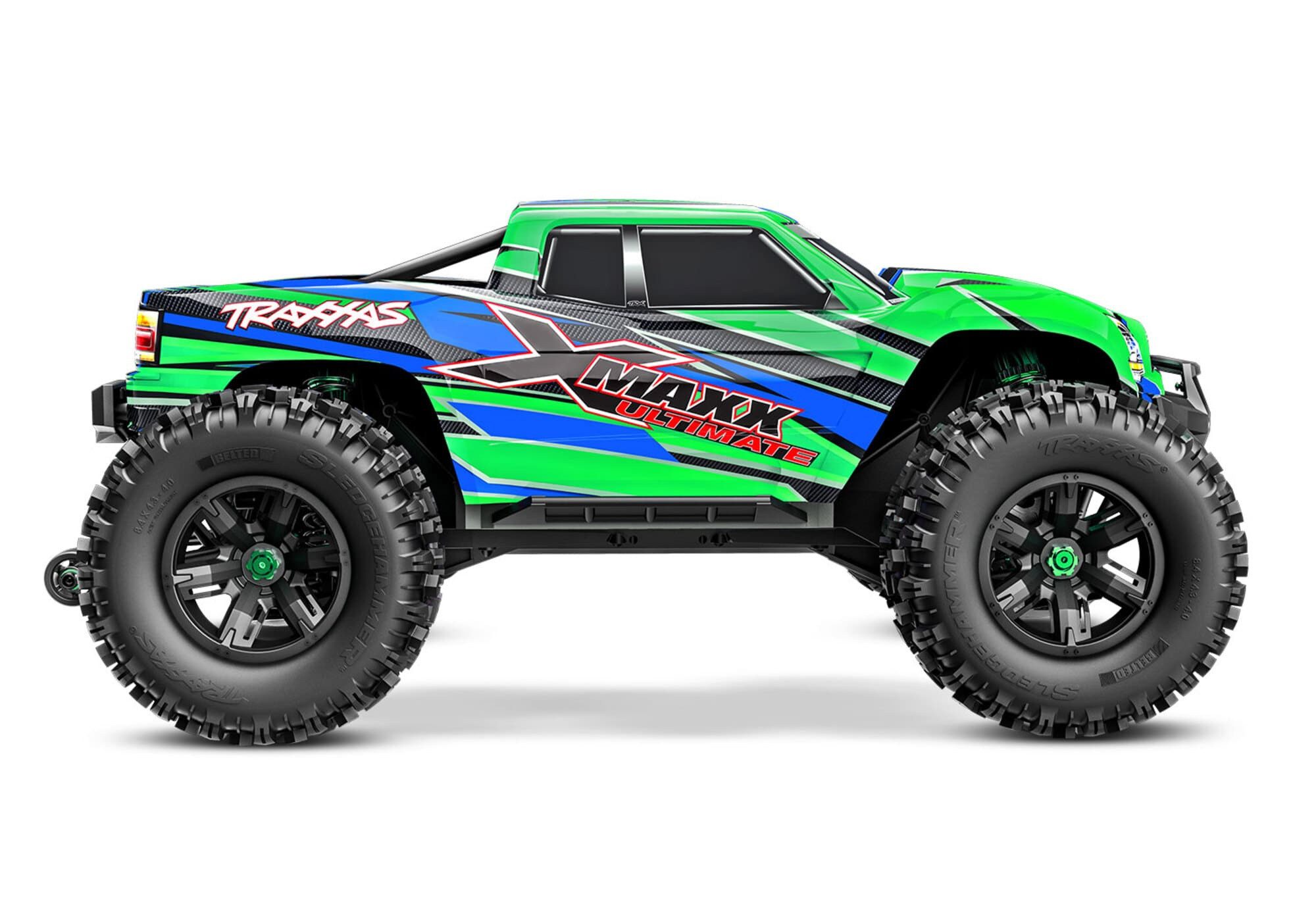 Traxxas RC-Buggy Traxxas RC X-Maxx Ultimate 4x4 VXL Monstertruck 1:7 RTR GrünX