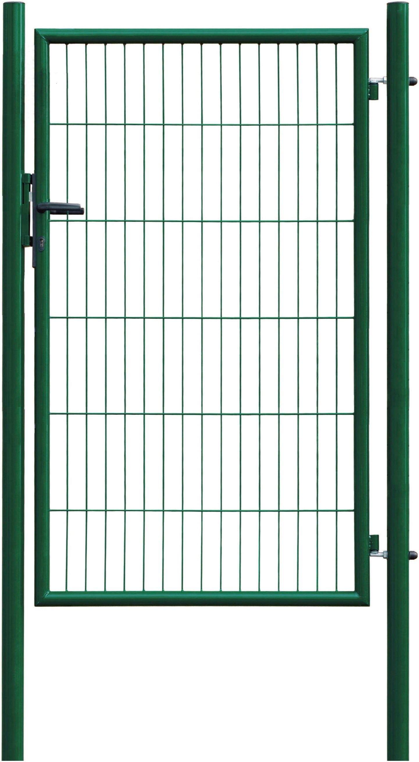 GARDEN 'N' MORE Zauneinzeltür Einzeltor Standard, (Set), 150 cm hoch, grün