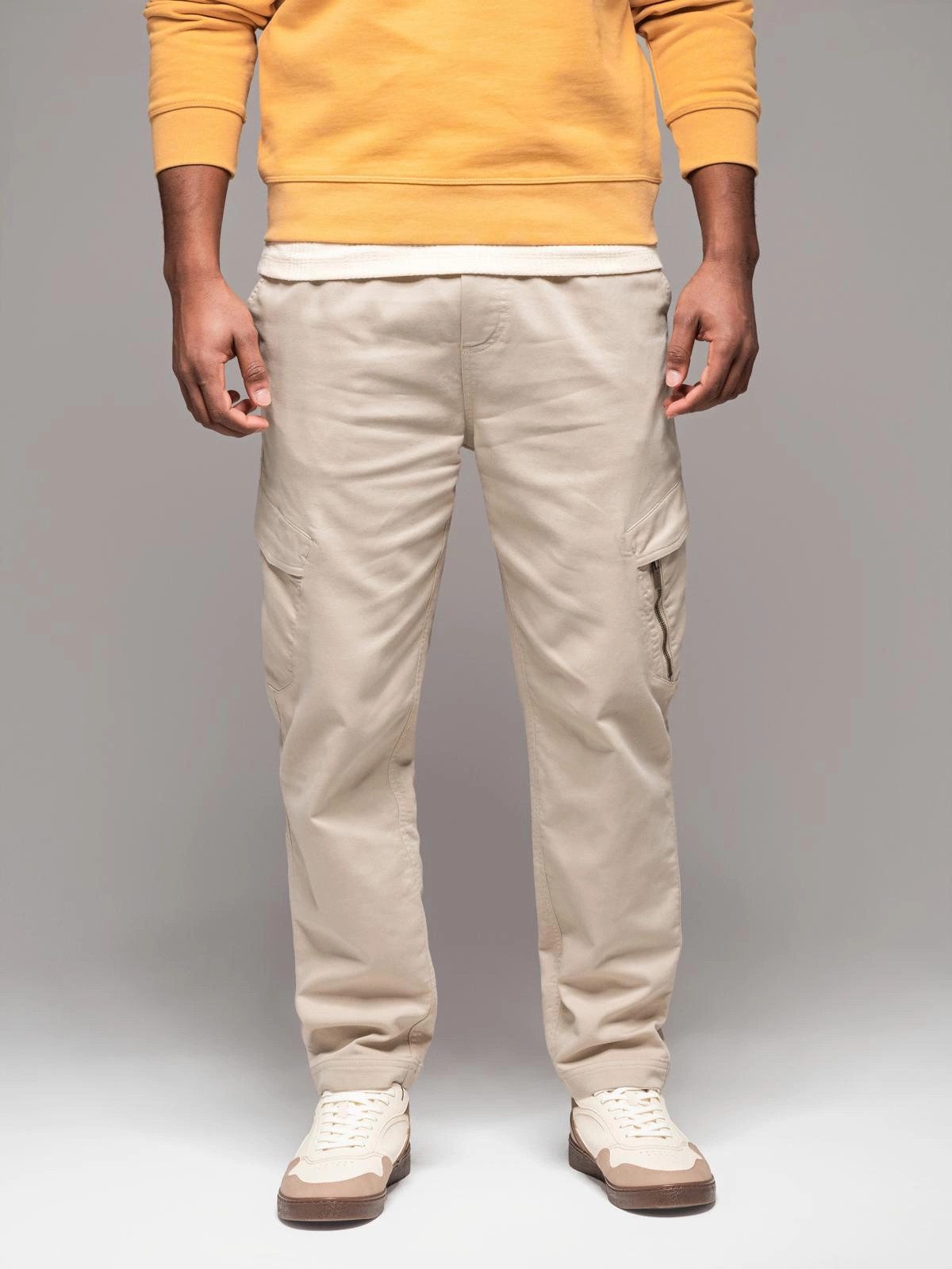 OMBRE Cargohose Jogginghose für Herren mit Cargotaschen