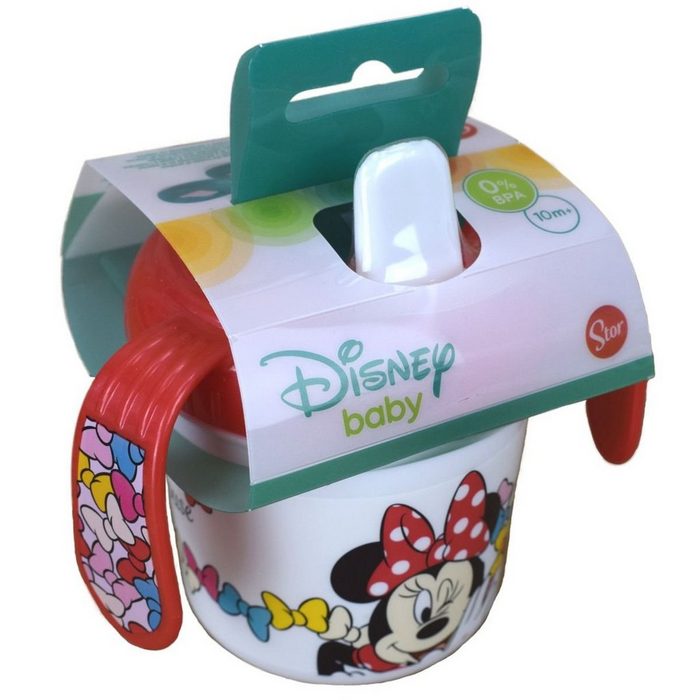 Stor Trinklernbecher Disney Baby Minnie Maus Trinklernbecher 250ml BPA Free