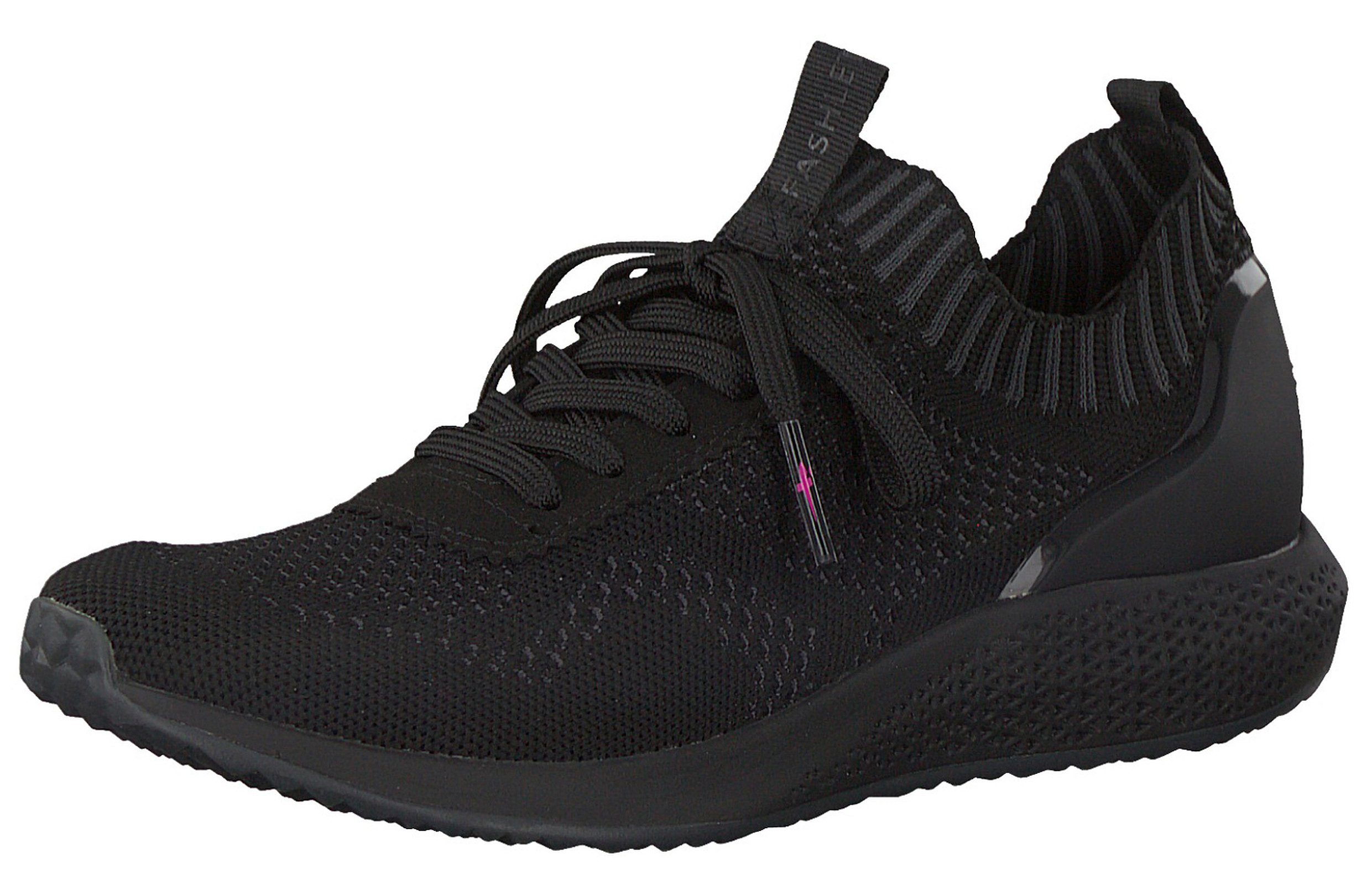 tamaris black trainers