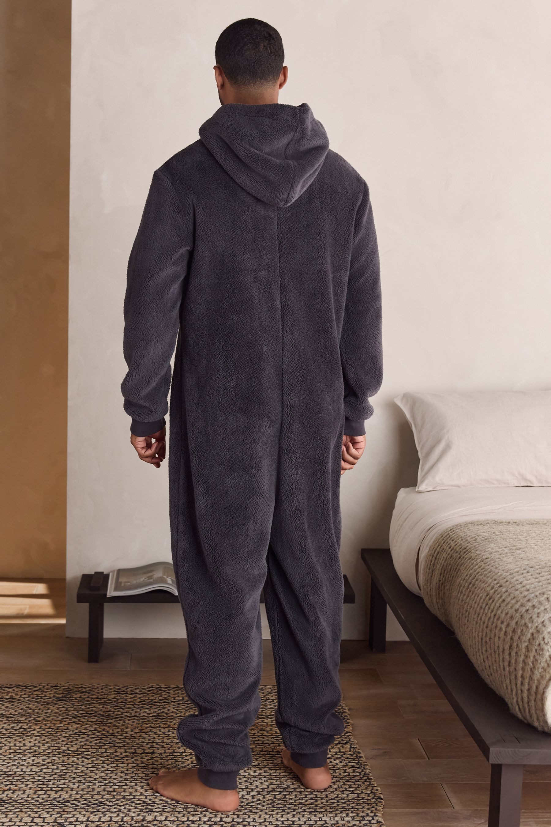 Next Fleeceoverall Einteiler aus Borgfleece (1-tlg) günstig online kaufen